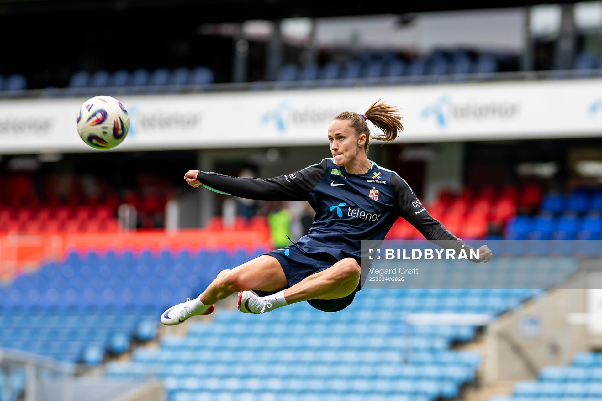 Caroline Graham Hansen of the Norwegian women's national