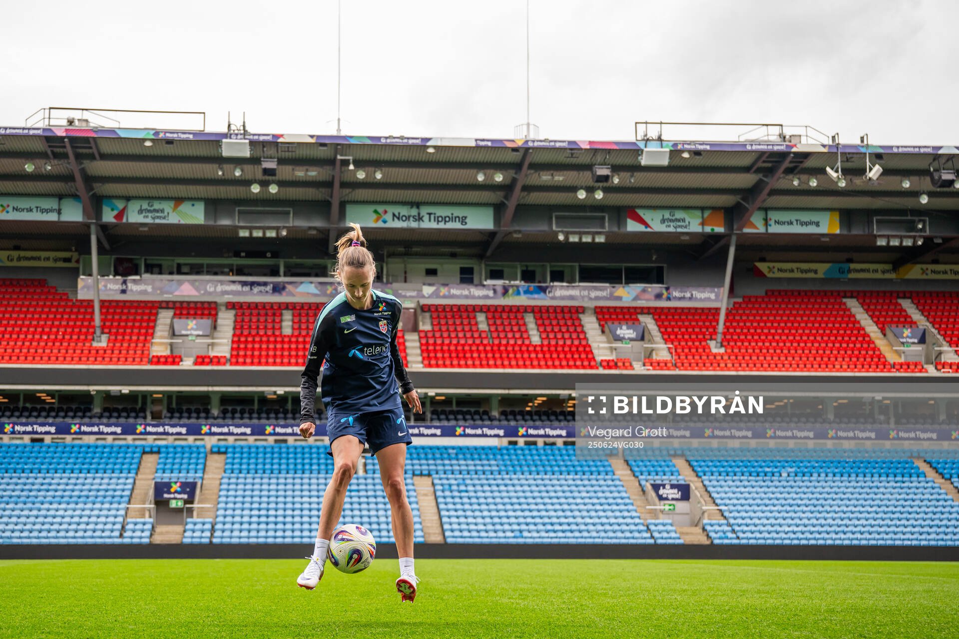 Caroline Graham Hansen of the Norwegian women's national