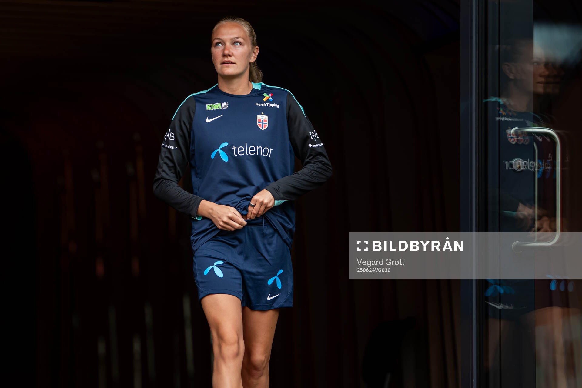Frida Maanum of the Norwegian women's national football team