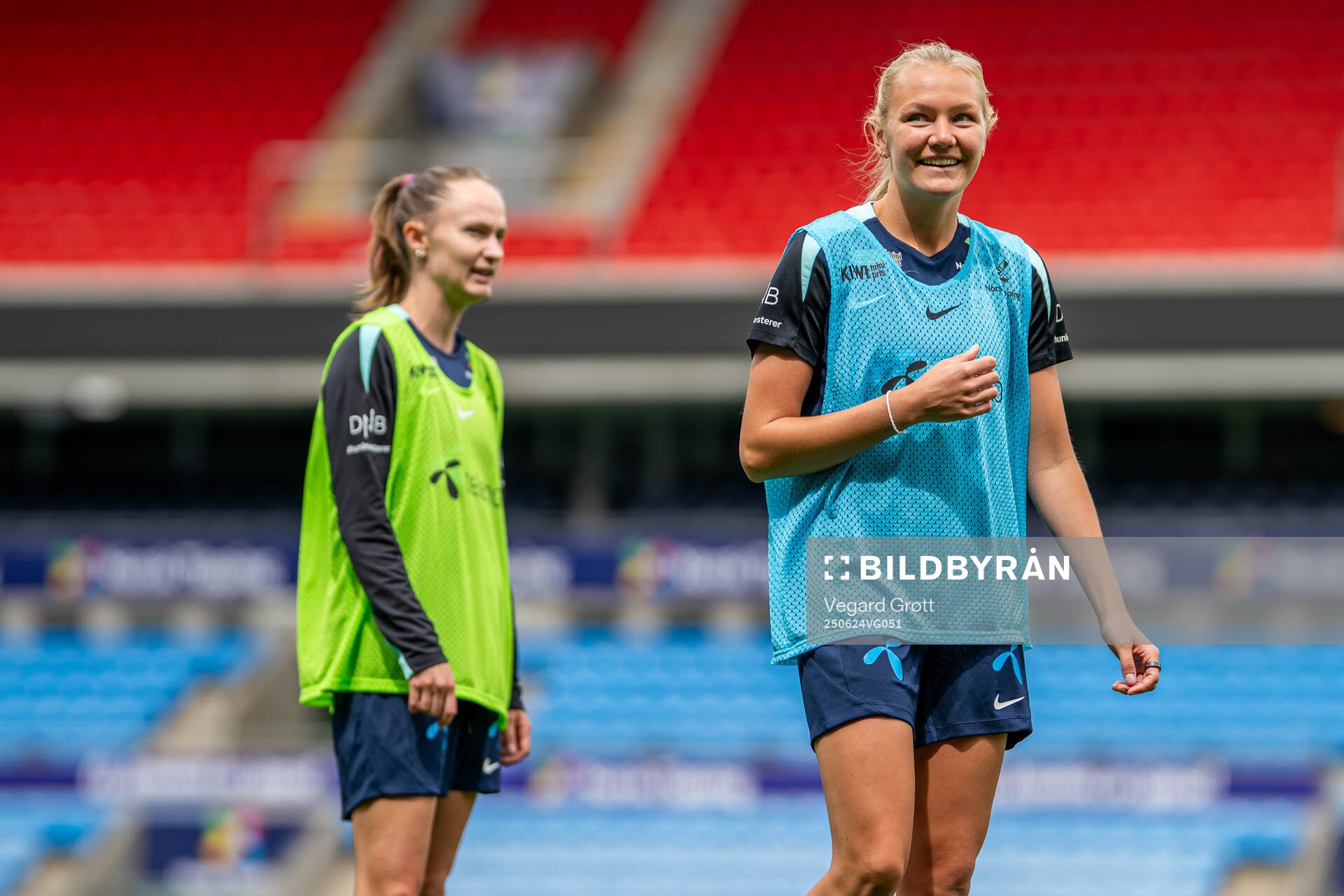 Frida Maanum of the Norwegian women's national football team