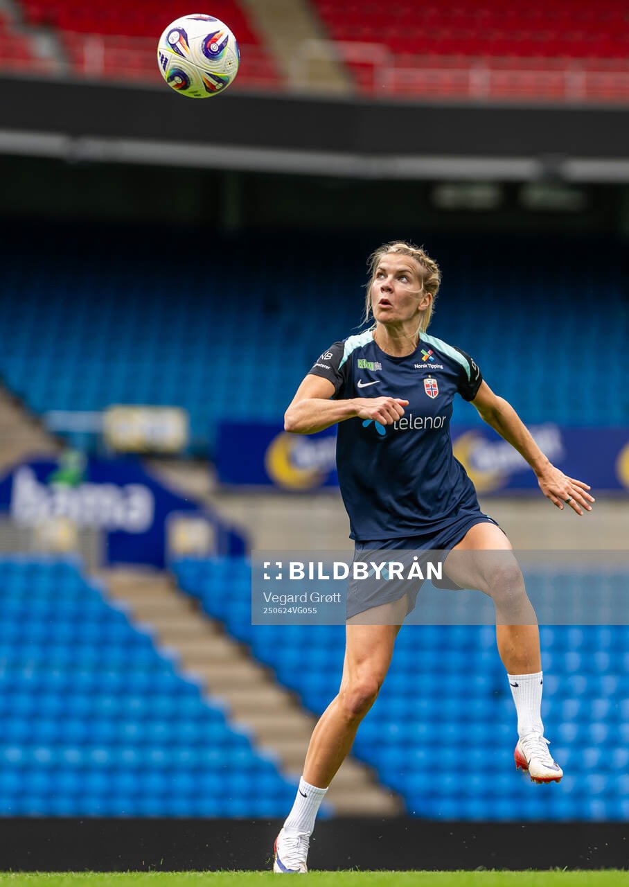 Ada Hegerberg of the Norwegian women's national football