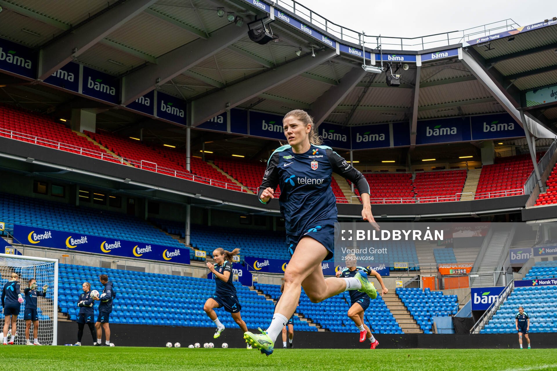 Maren Mjelde of the Norwegian women's national football team