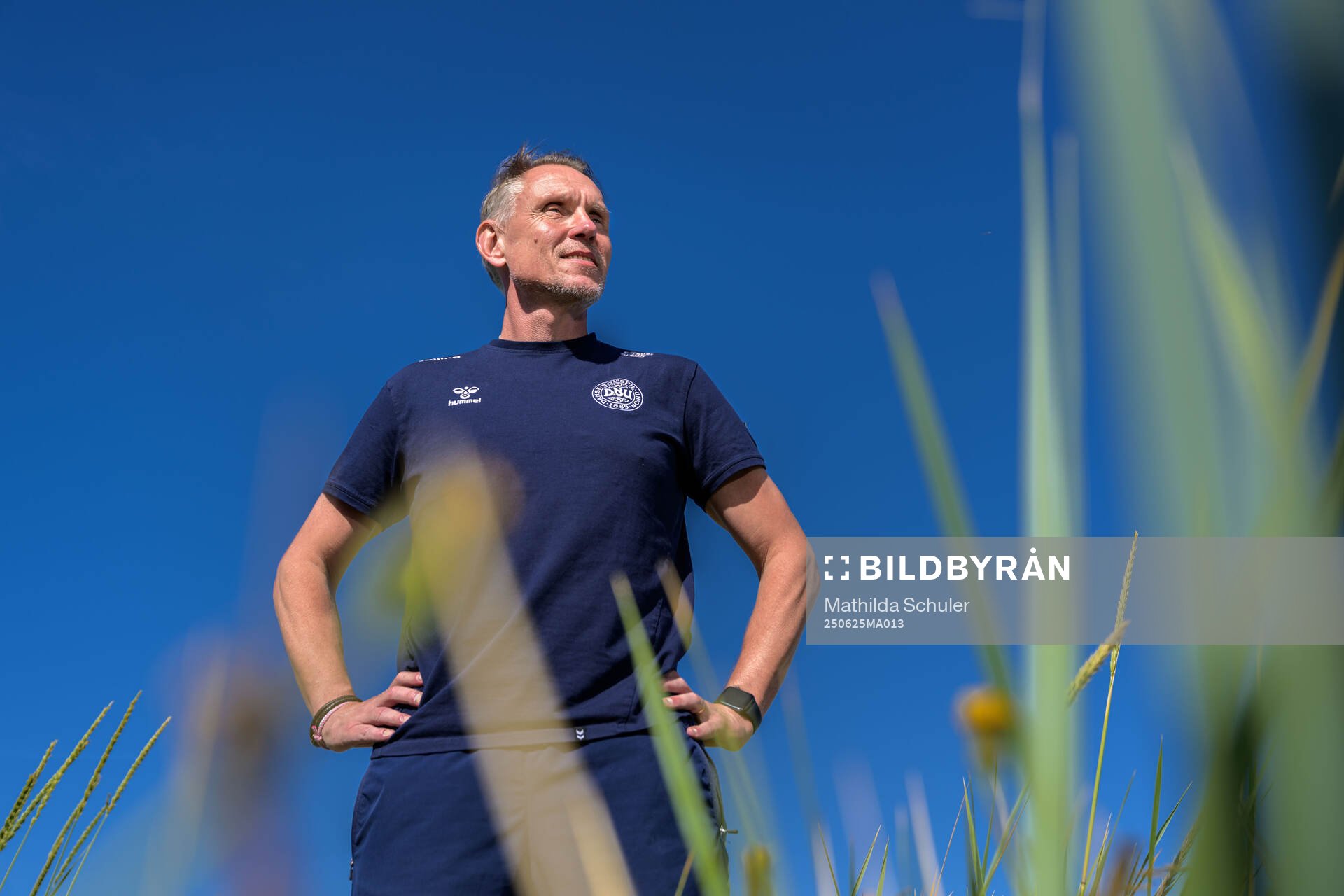 Head coach Andreé Jeglertz of the Danish women's national