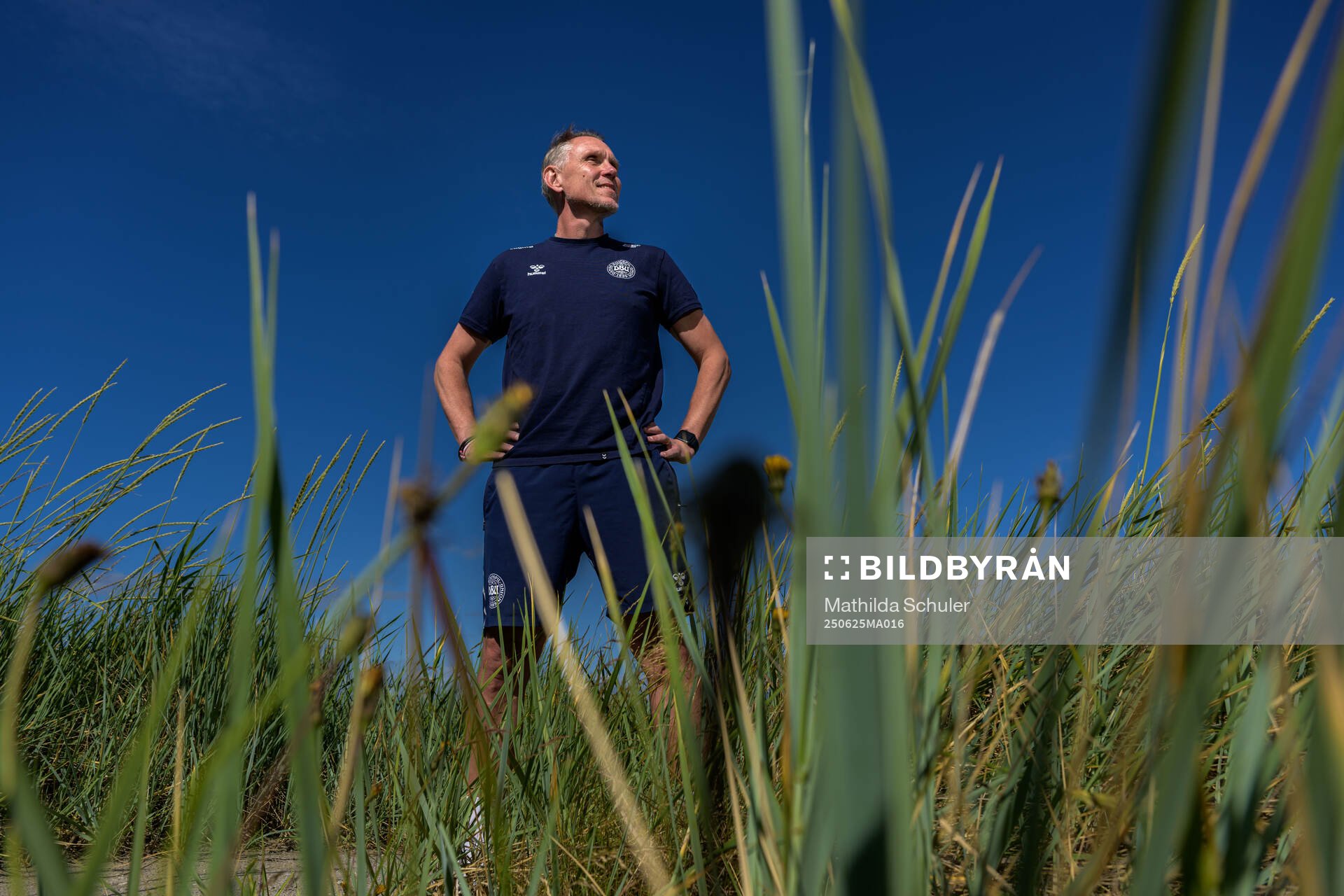 Head coach Andreé Jeglertz of the Danish women's national
