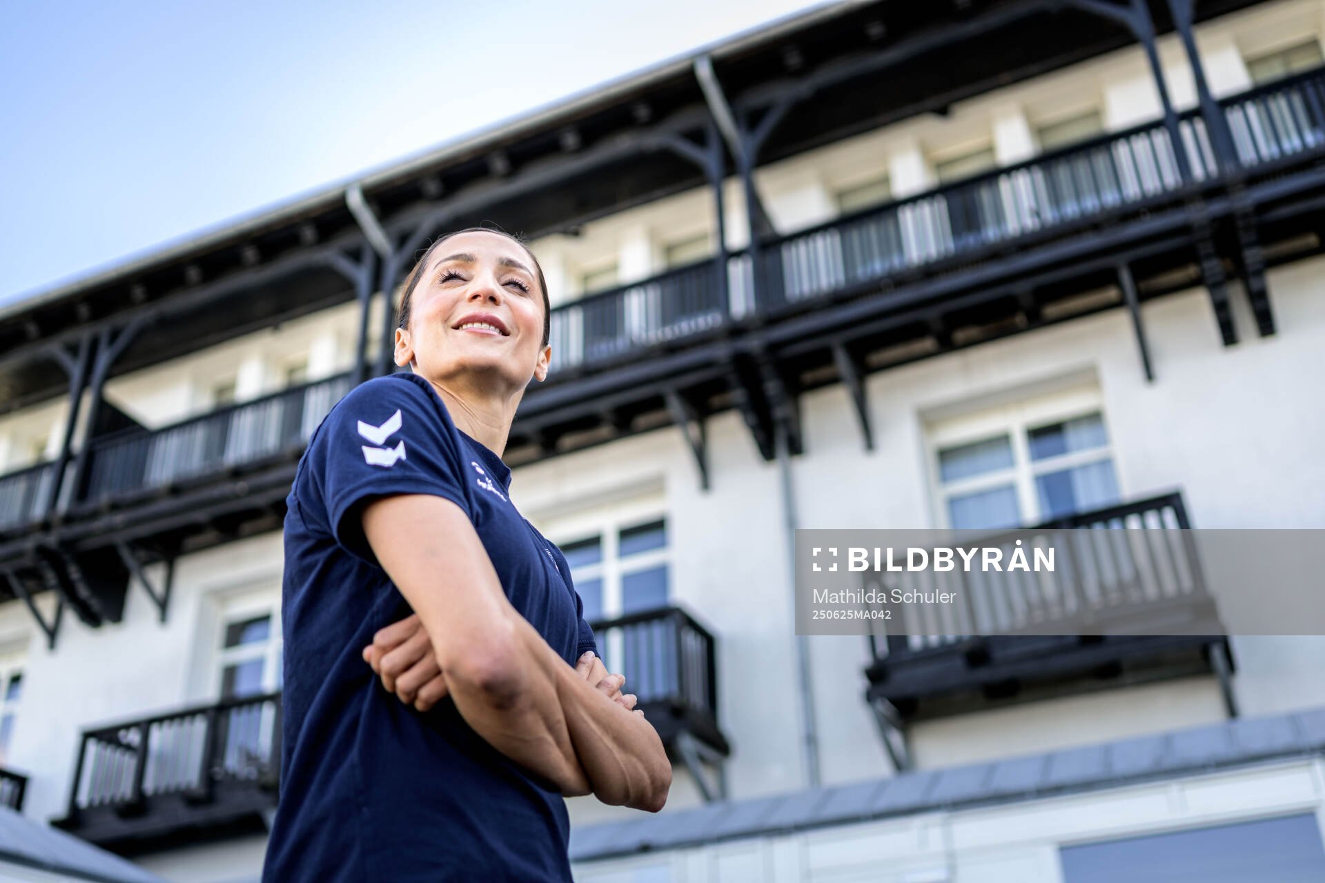 Nadia Nadim of the Danish women's national football team