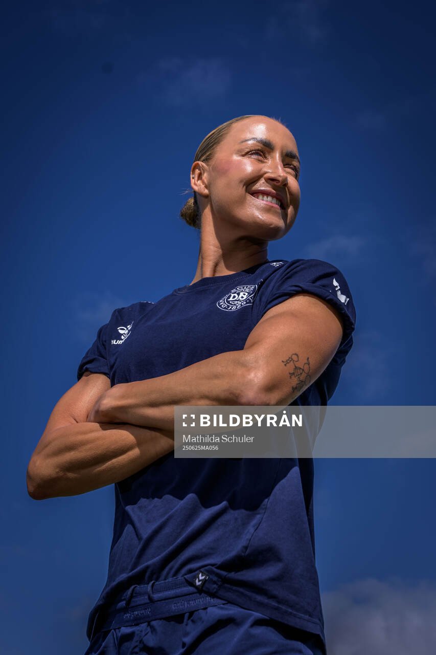 Sanne Troelsgaard of the Danish women's national football