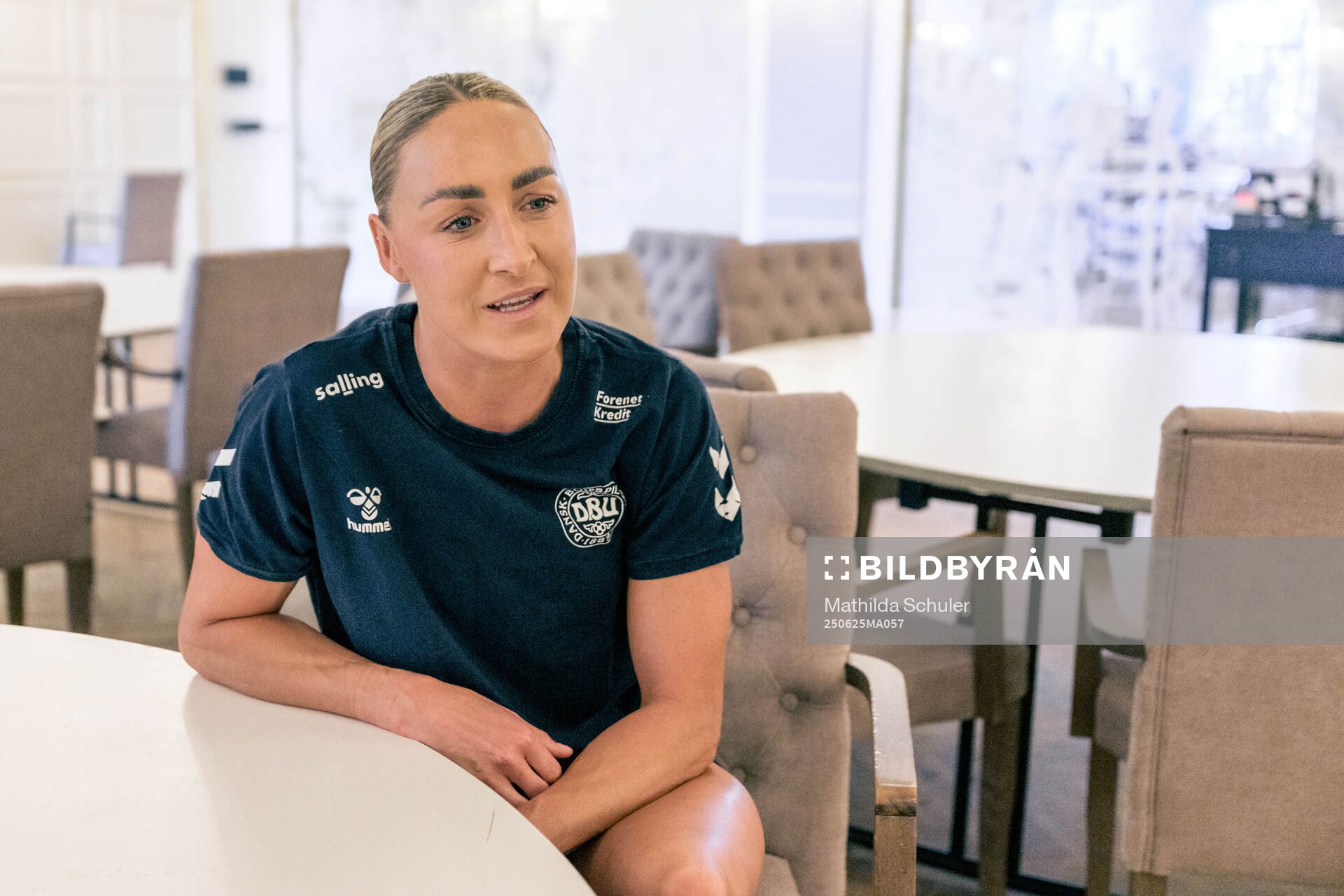 Sanne Troelsgaard of the Danish women's national football