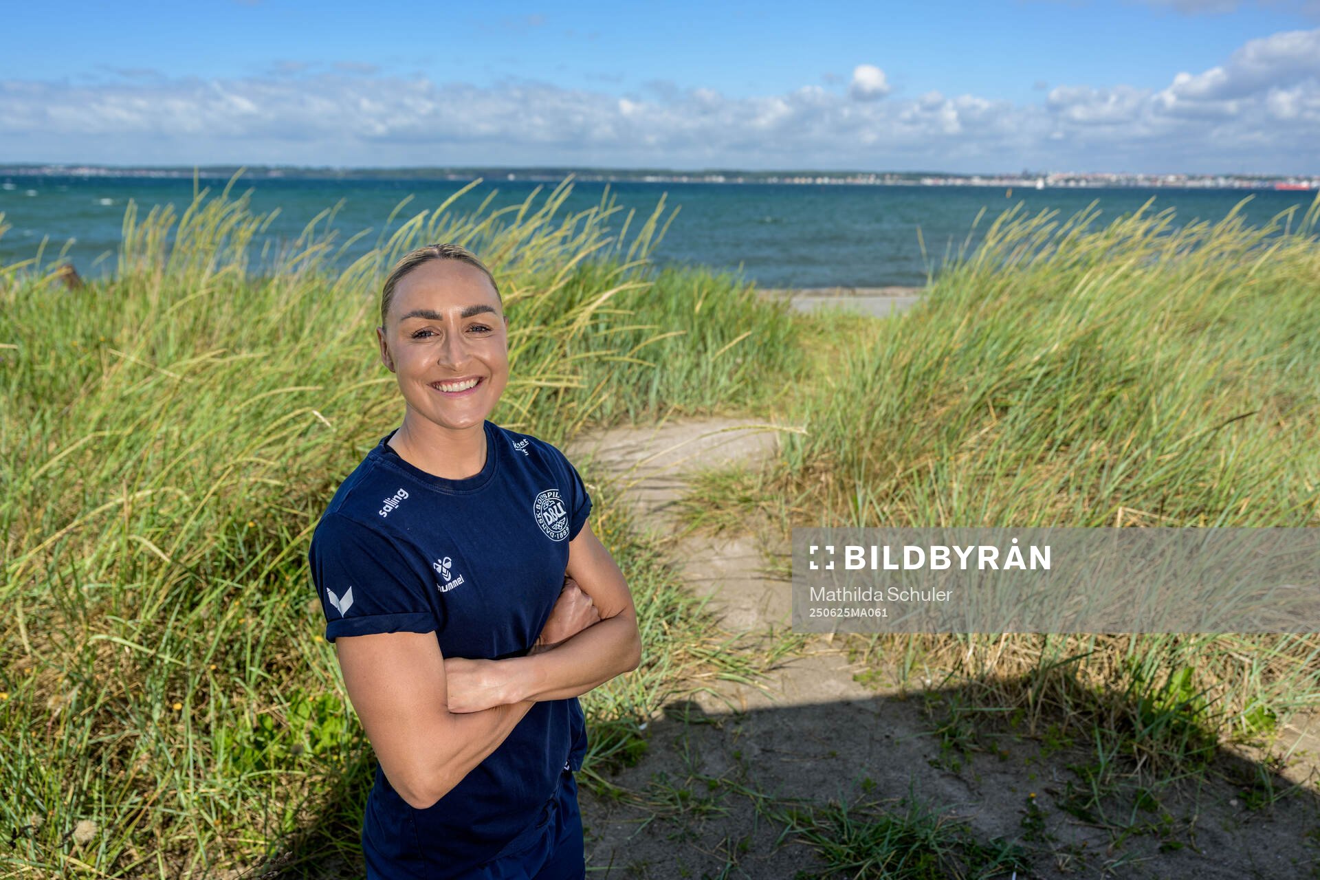 Sanne Troelsgaard of the Danish women's national football