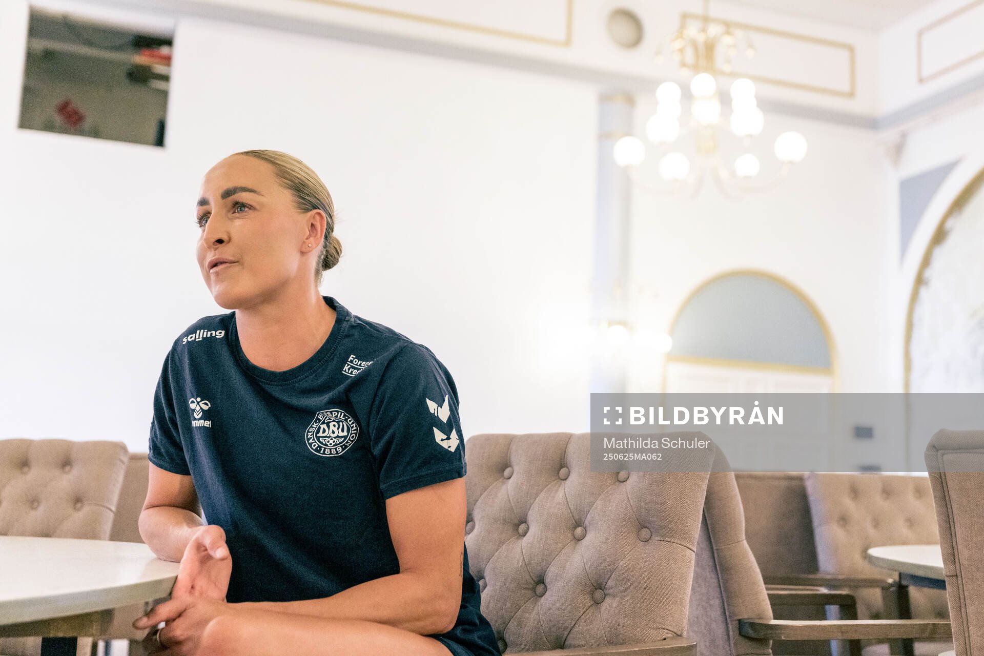 Sanne Troelsgaard of the Danish women's national football
