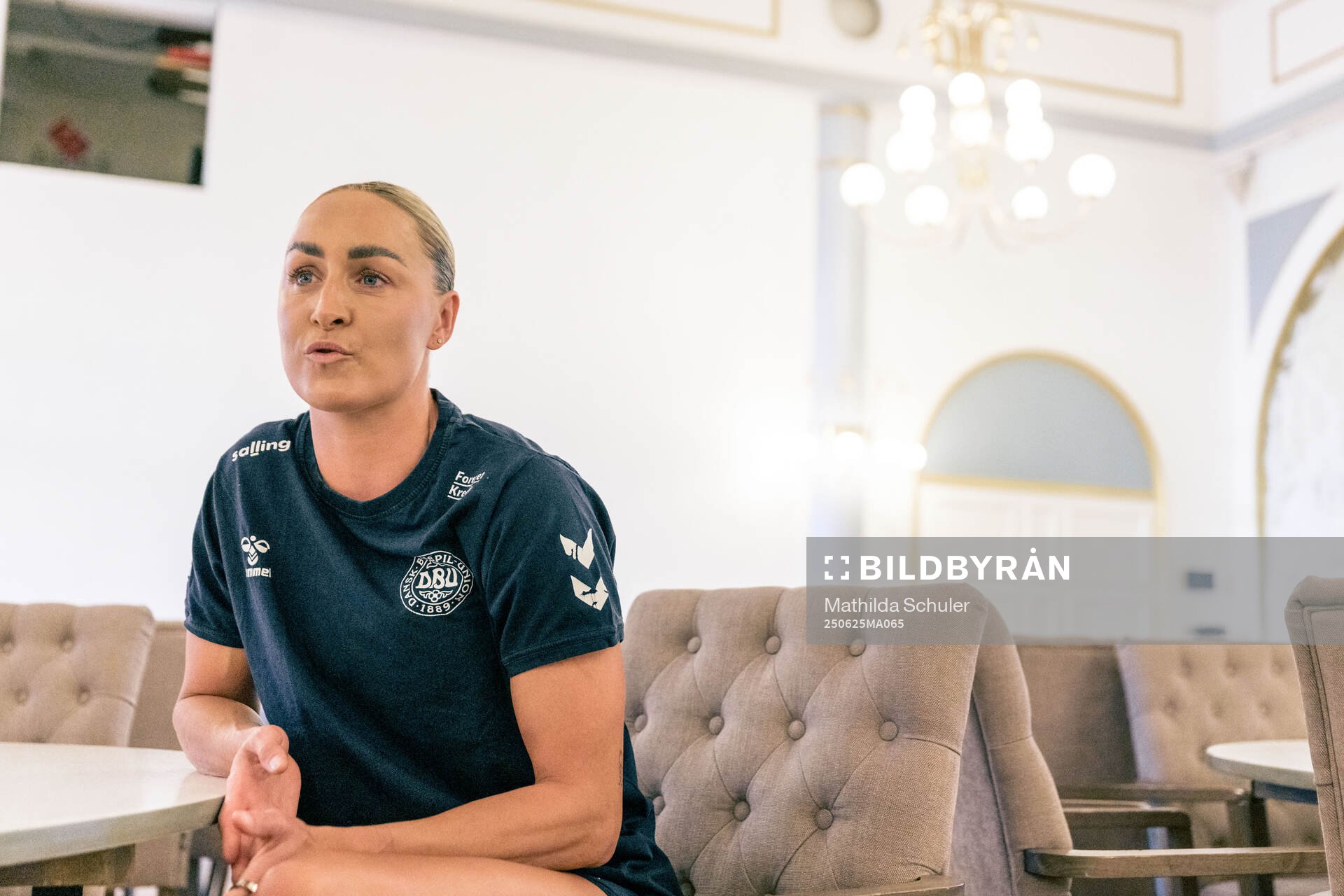 Sanne Troelsgaard of the Danish women's national football