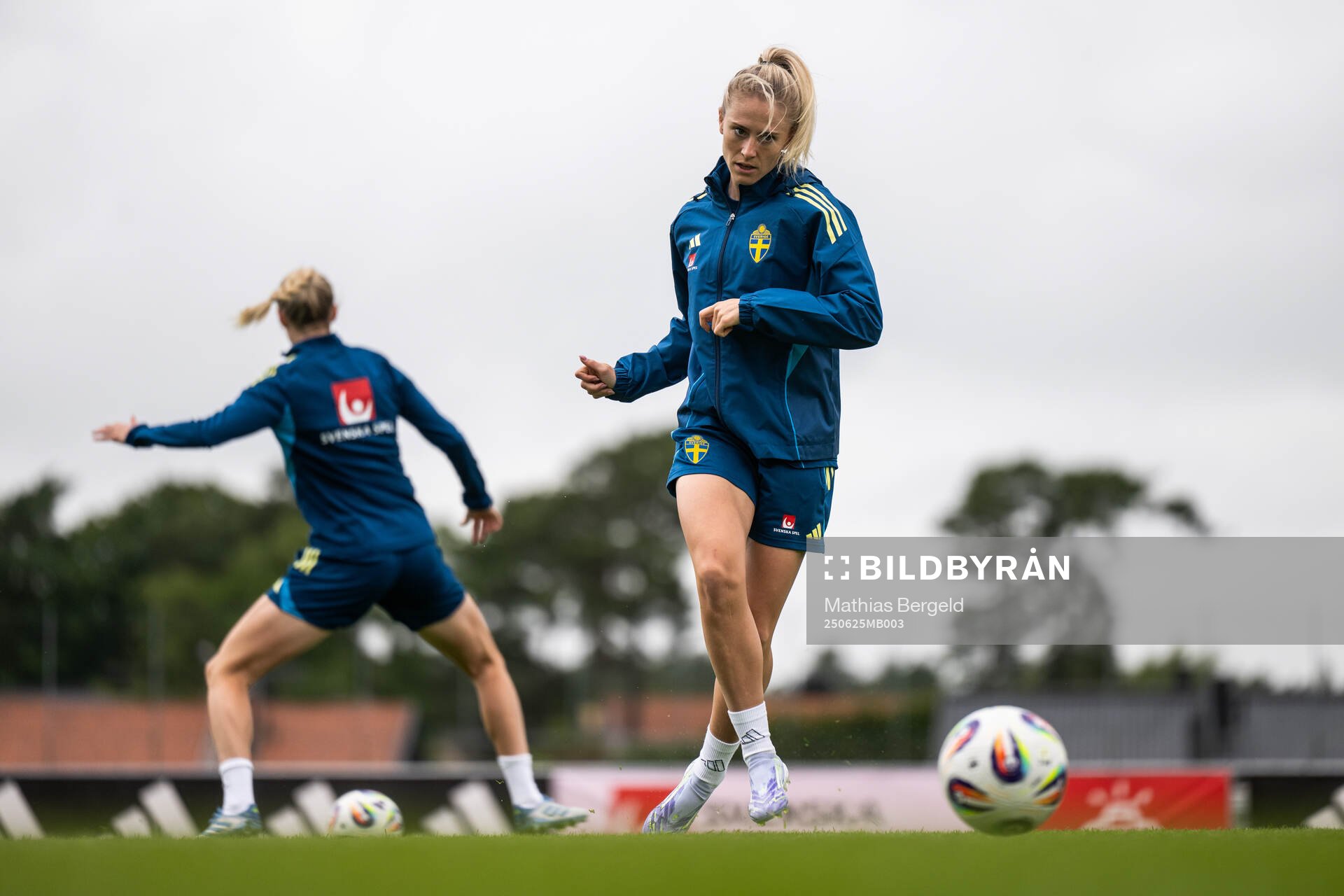 Rebecka Blomqvist of the Swedish women's national football