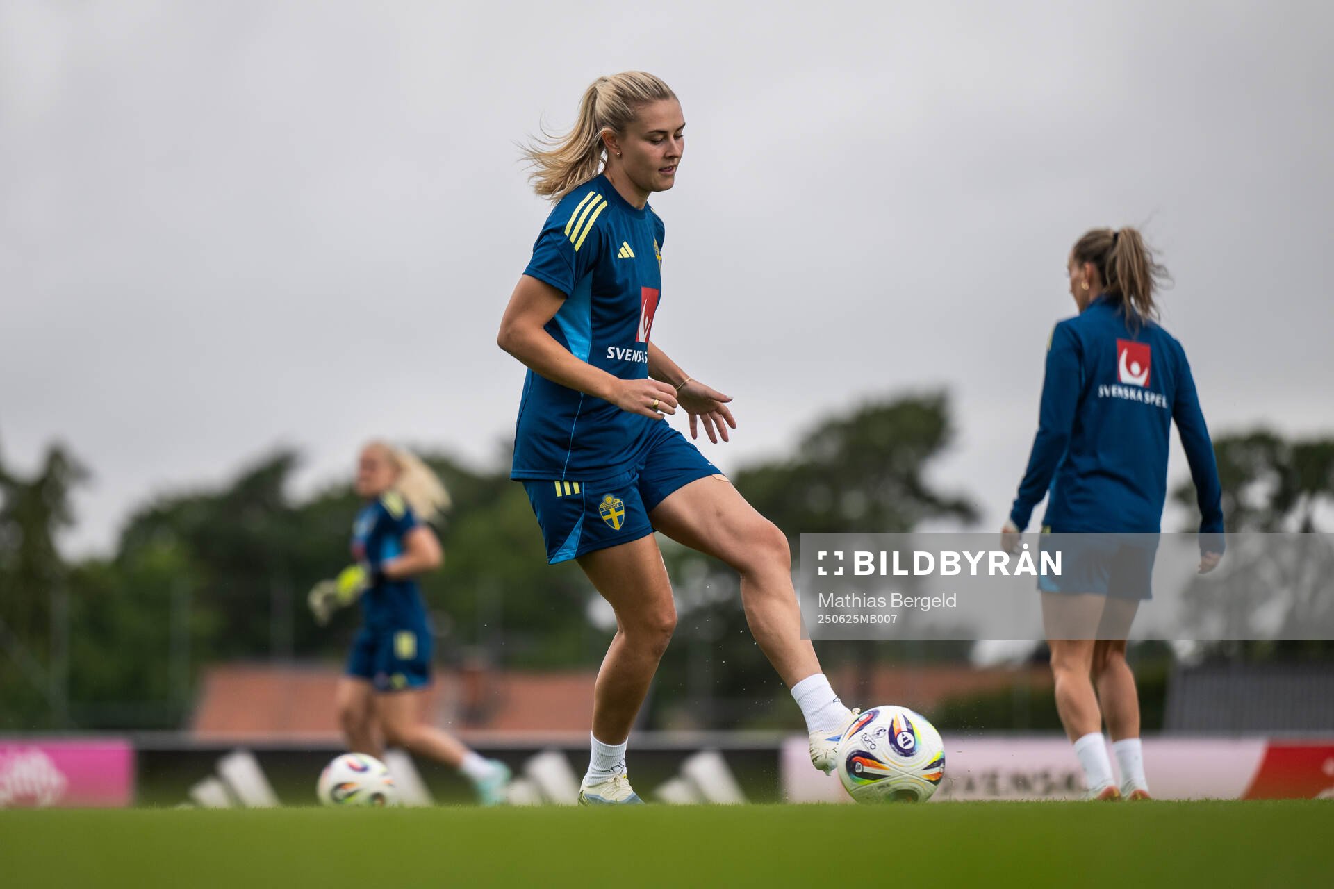 Amanda Nildén of the Swedish women's national football team