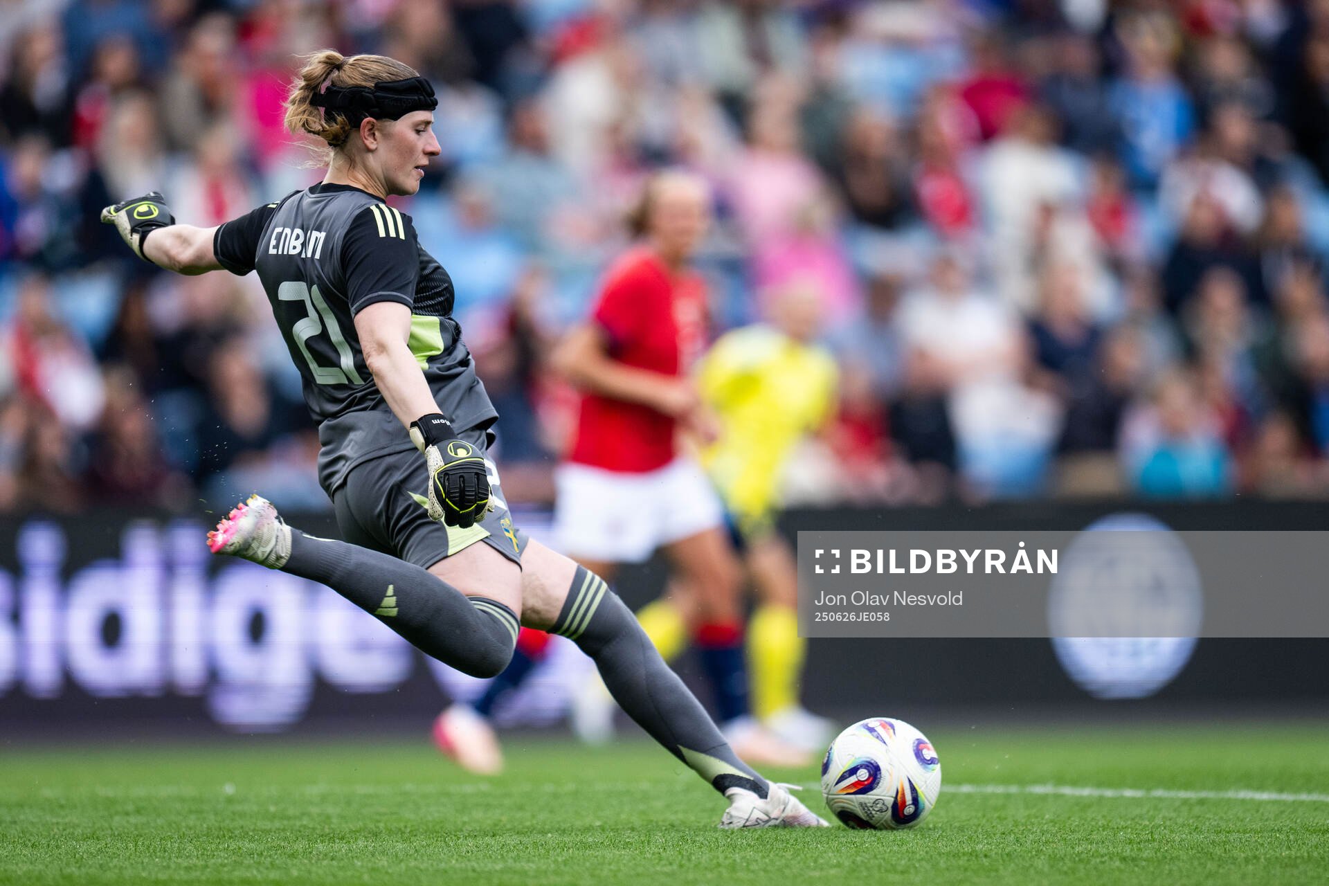 Goalkeeper Tove Enblom of Sweden