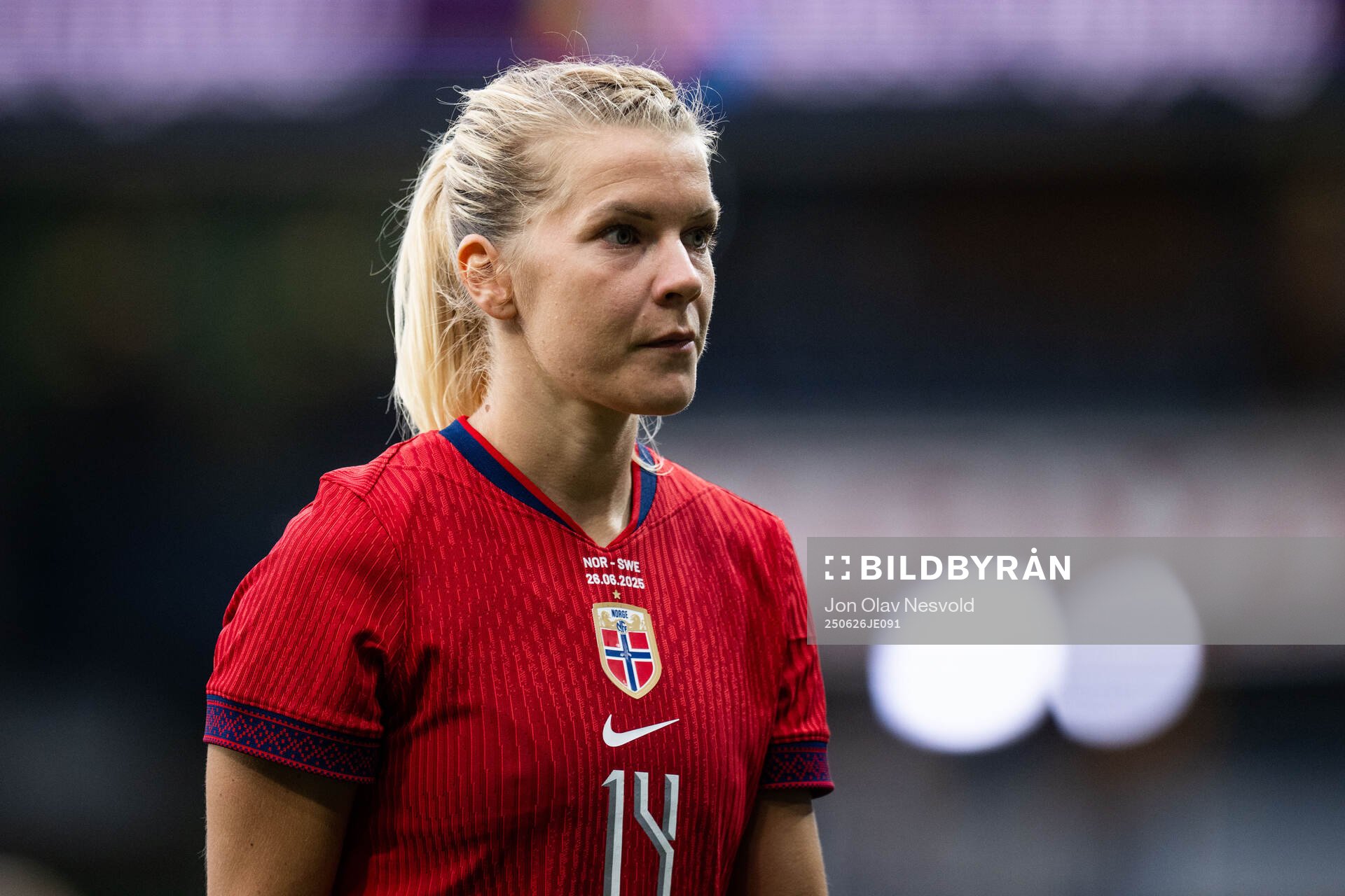 Ada Hegerberg of Norway looks dejected