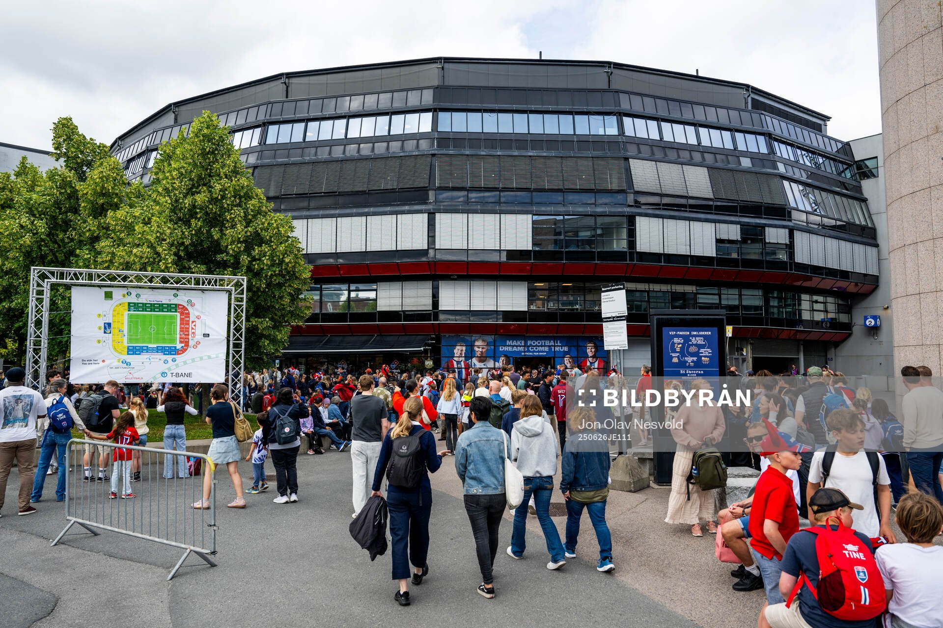 General exterior view of Ullevaal stadion