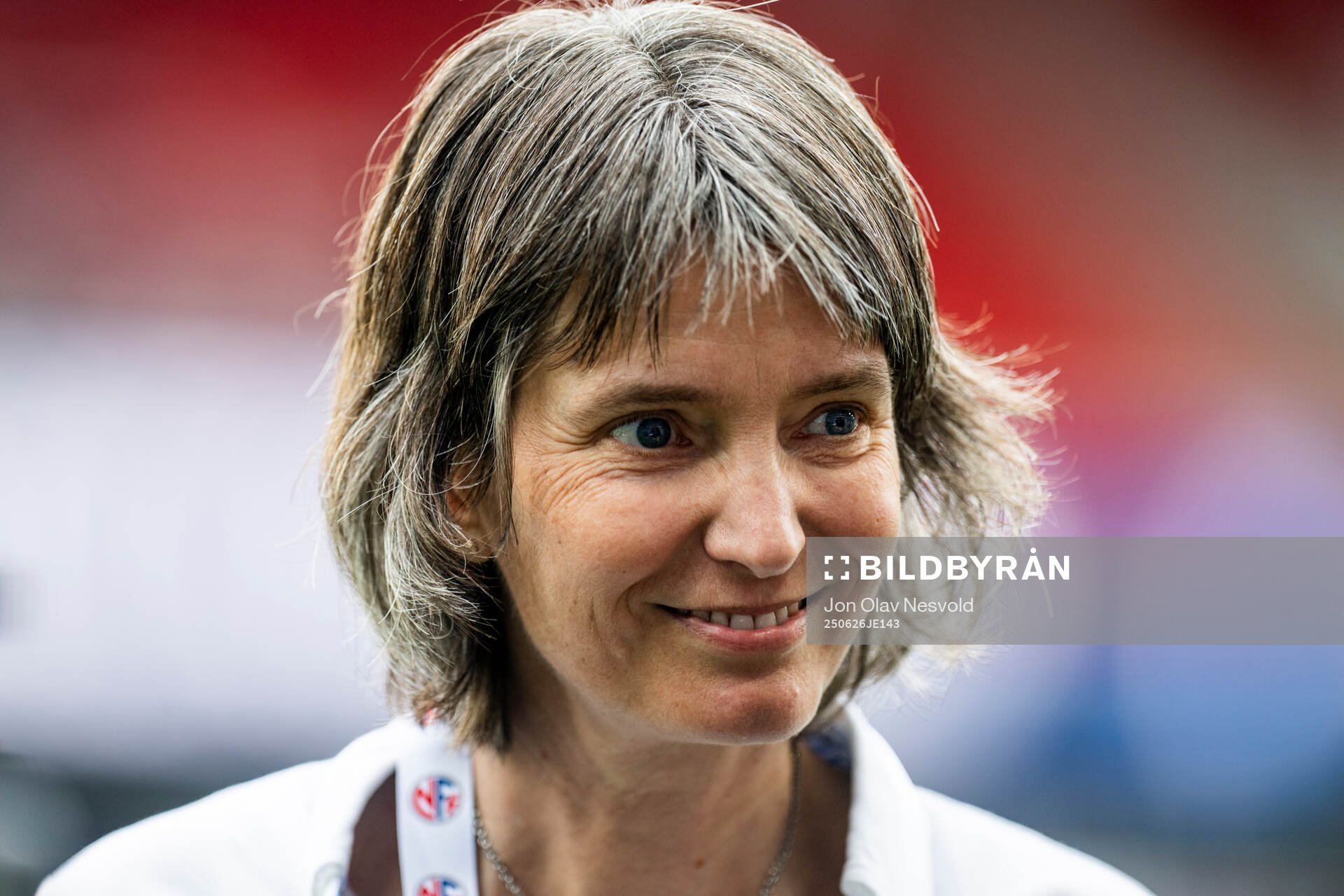 Former football player Ann Kristin Aarønes