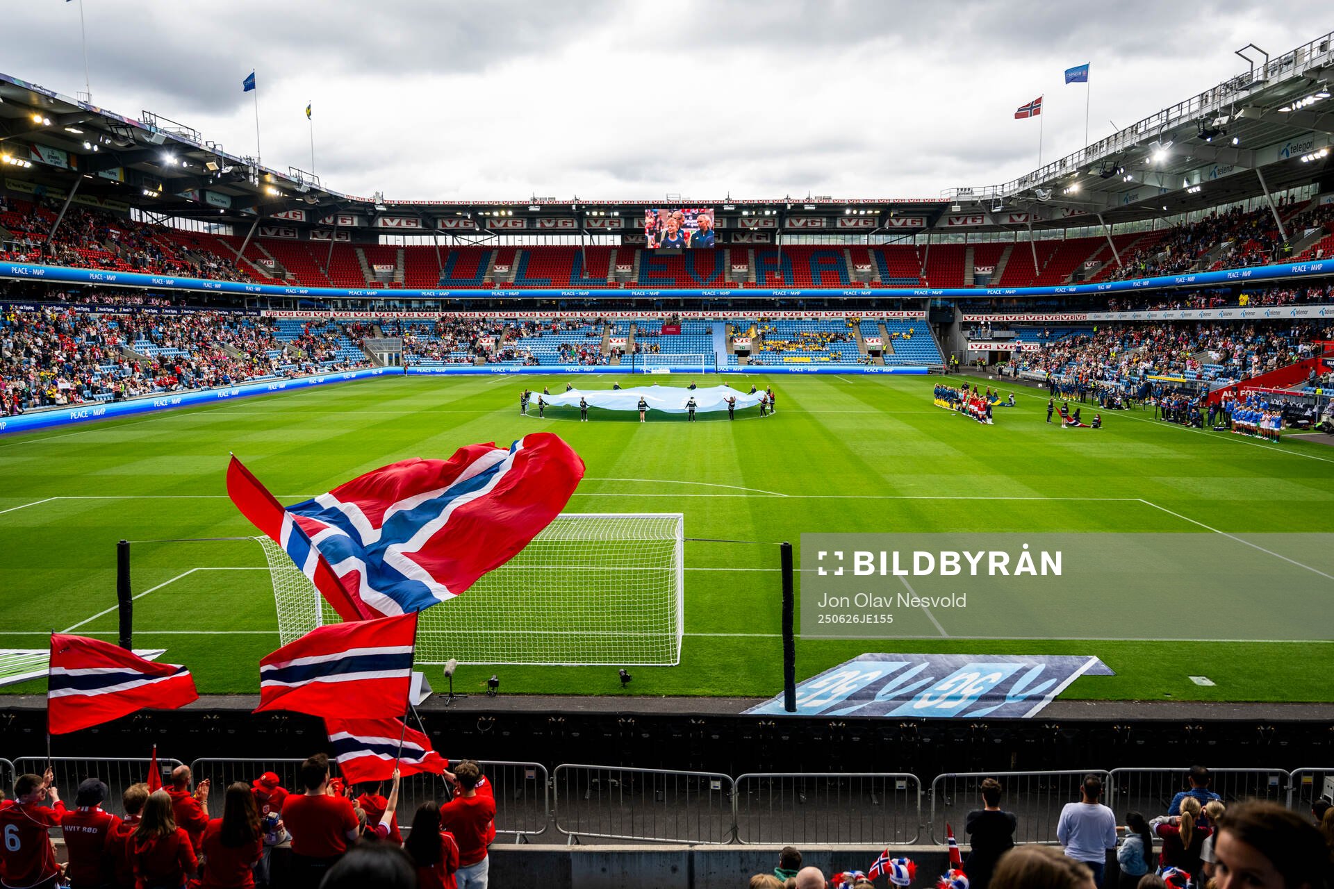 General interior view of Ullevaal stadium
