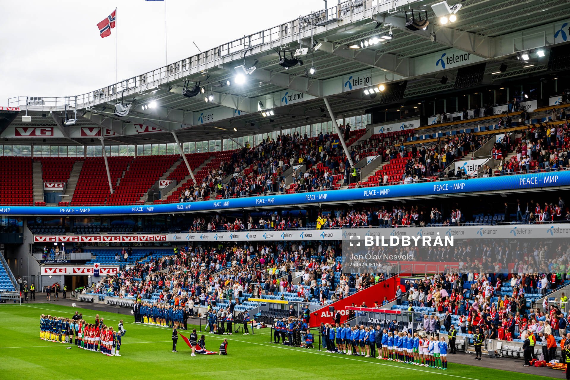 General interior view of Ullevaal stadium
