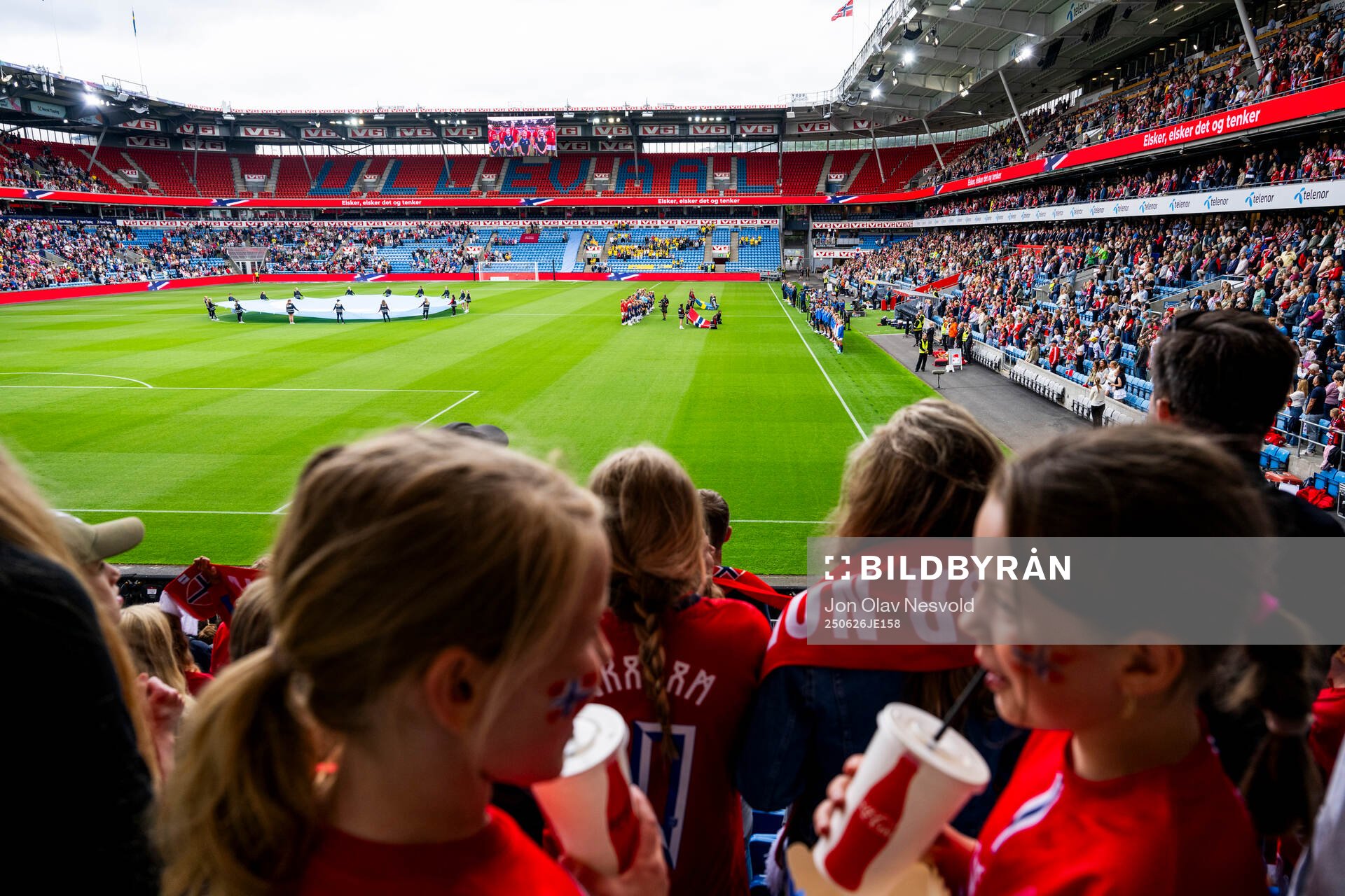 General interior view of Ullevaal stadium