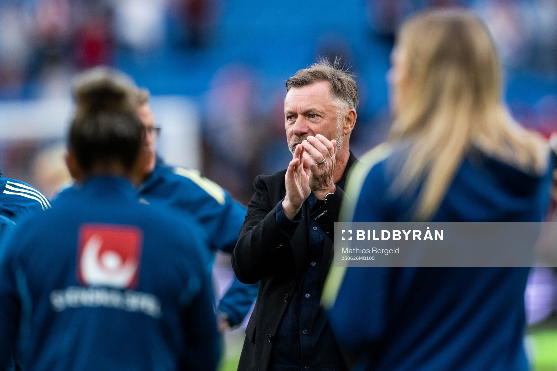 Head coach Peter Gerhardsson of Sweden