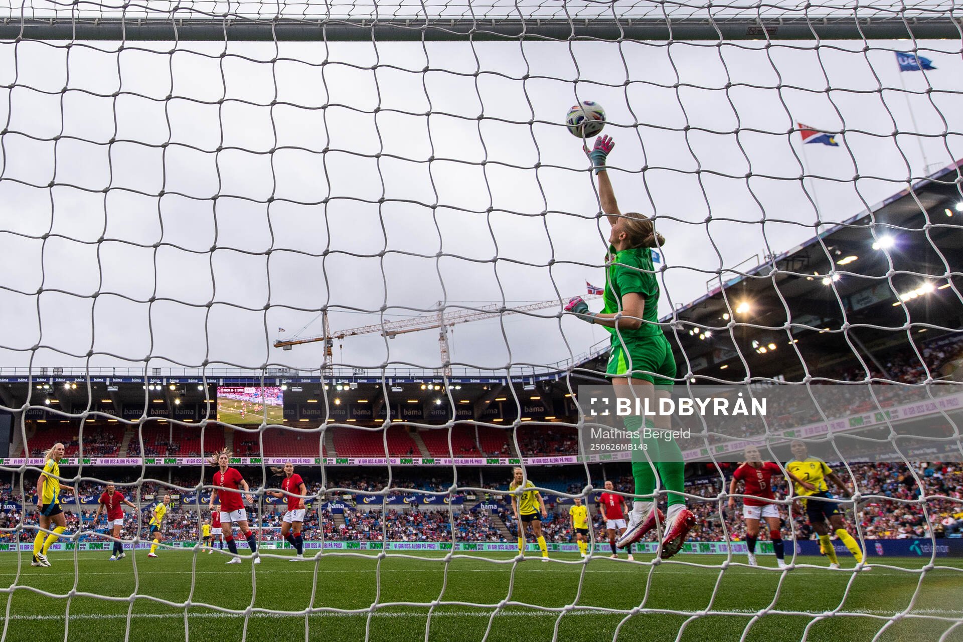Goalkeeper Selma Panengstuen of Norway