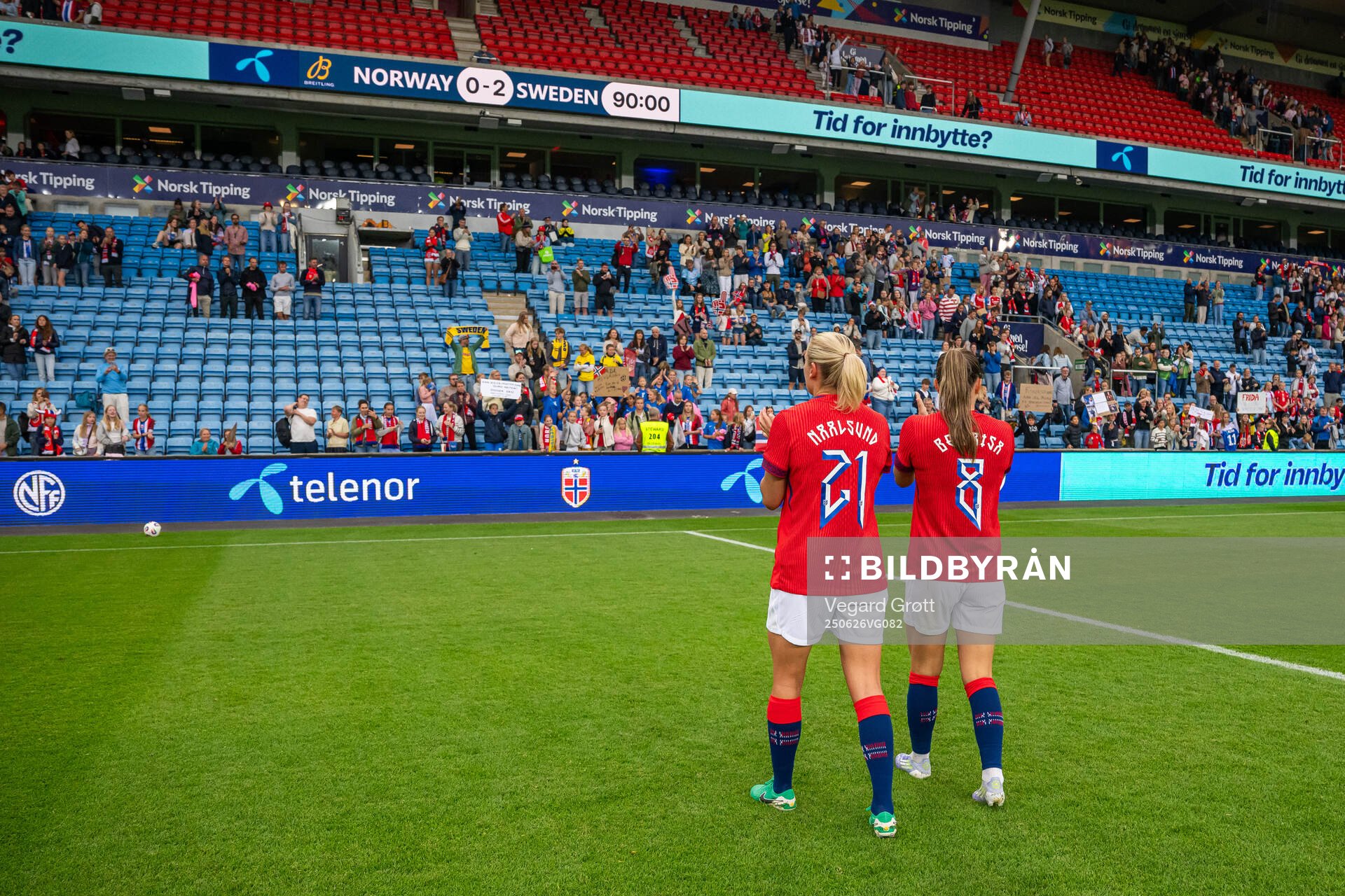 Lisa Naalsund and Vilde Bøe Risa of Norway