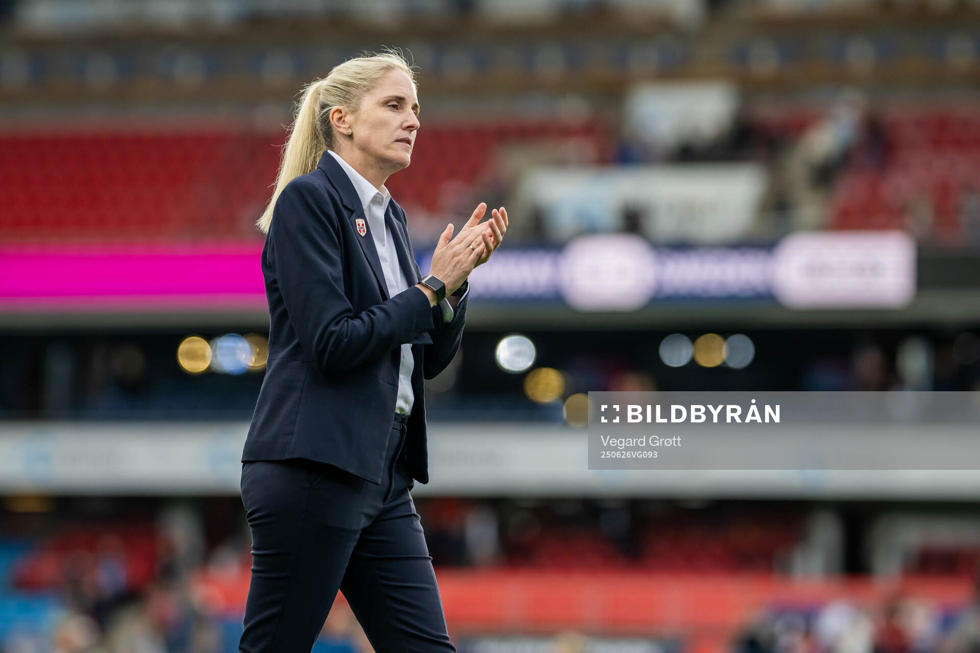 Gemma Grainger, head coach of Norway
