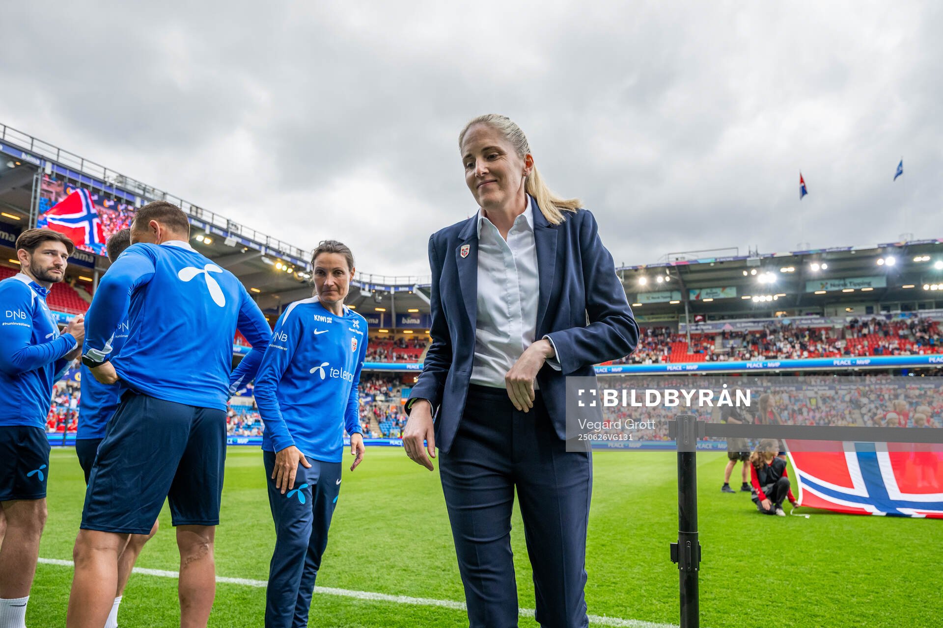 Gemma Grainger, head coach of Norway