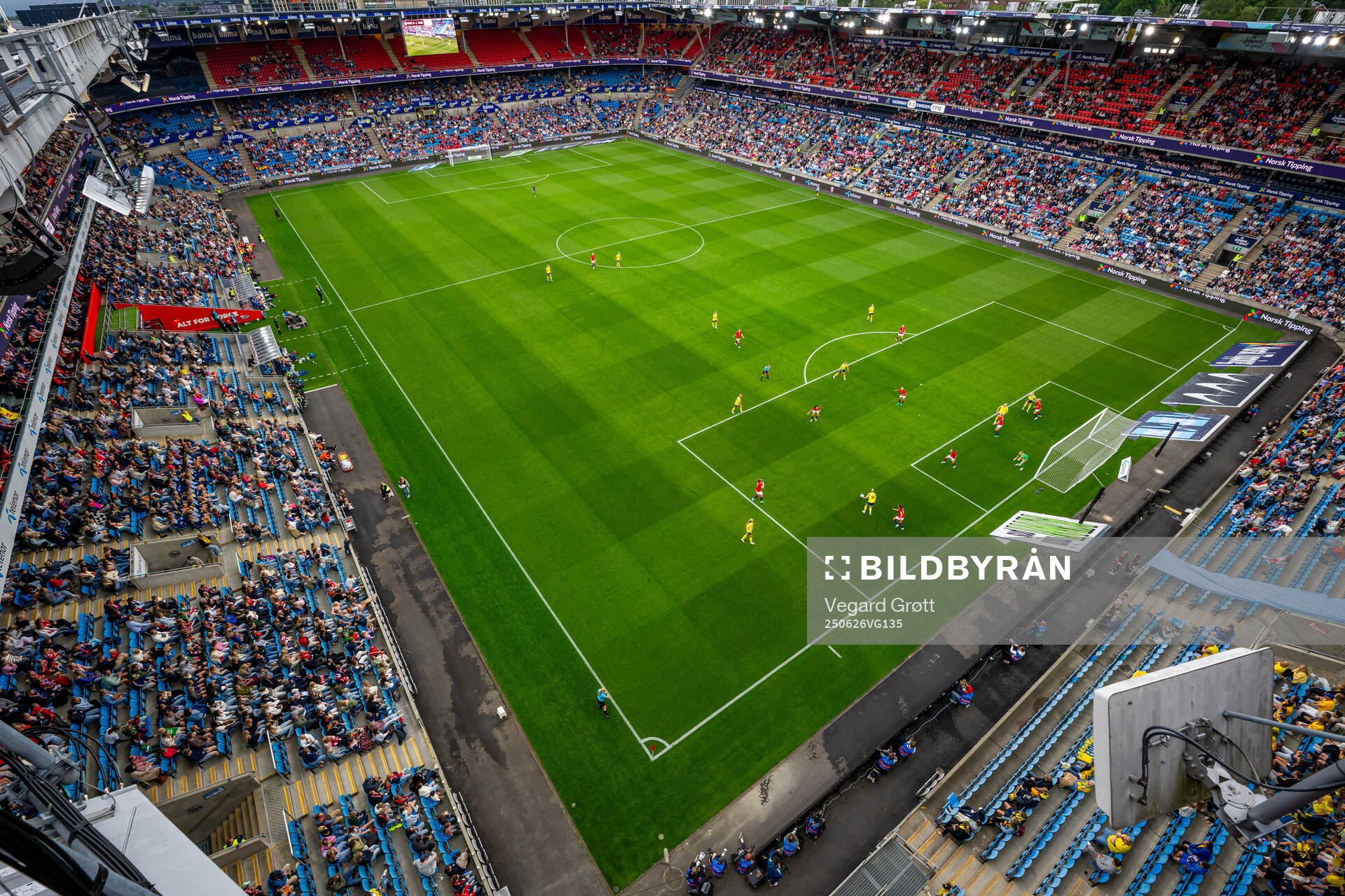General view of Ullevaal Stadion