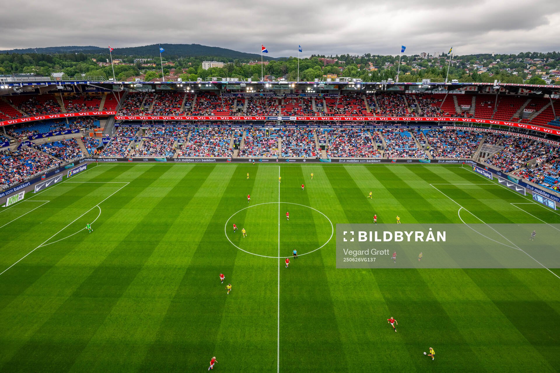 General view of Ullevaal Stadion