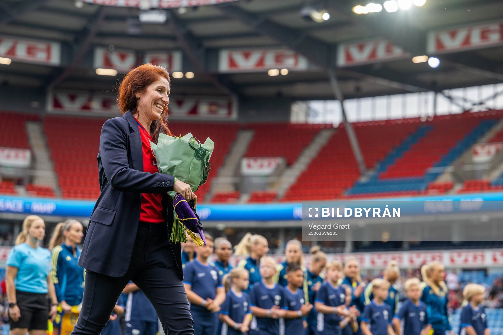 Lise Klaveness, president of the Norwegian Football