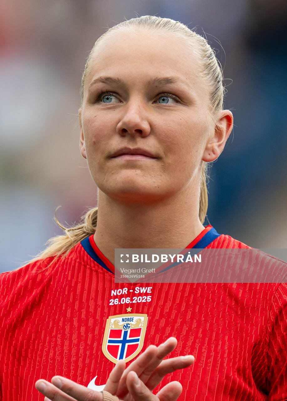 Frida Maanum of Norway line up