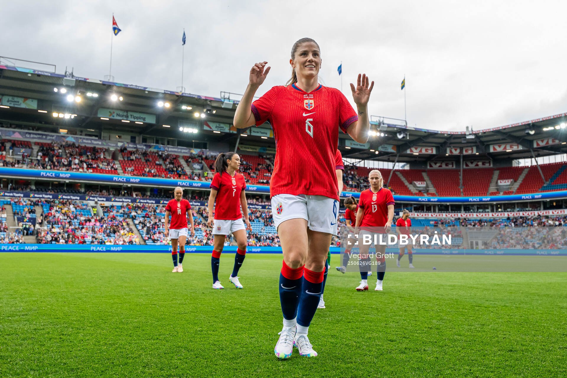 Maren Mjelde of Norway