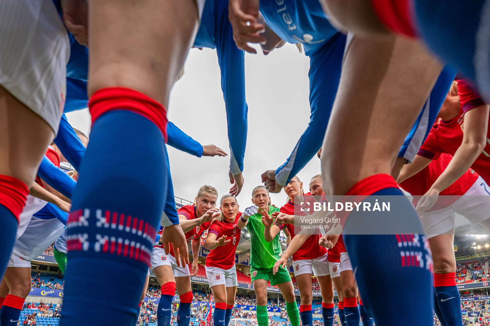 Ada Hegerberg, Vilde Bøe Risa, goalkeeper Cecilie