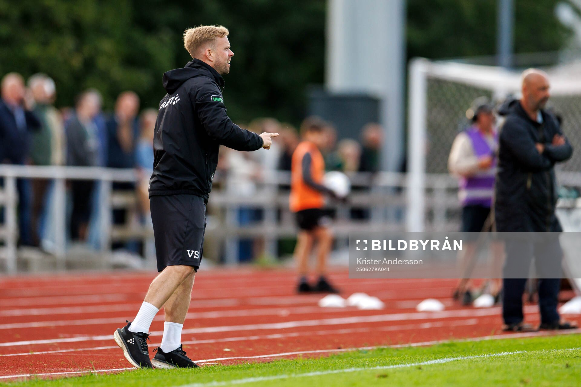 Varbergs assisterande tränare Victor Salwén