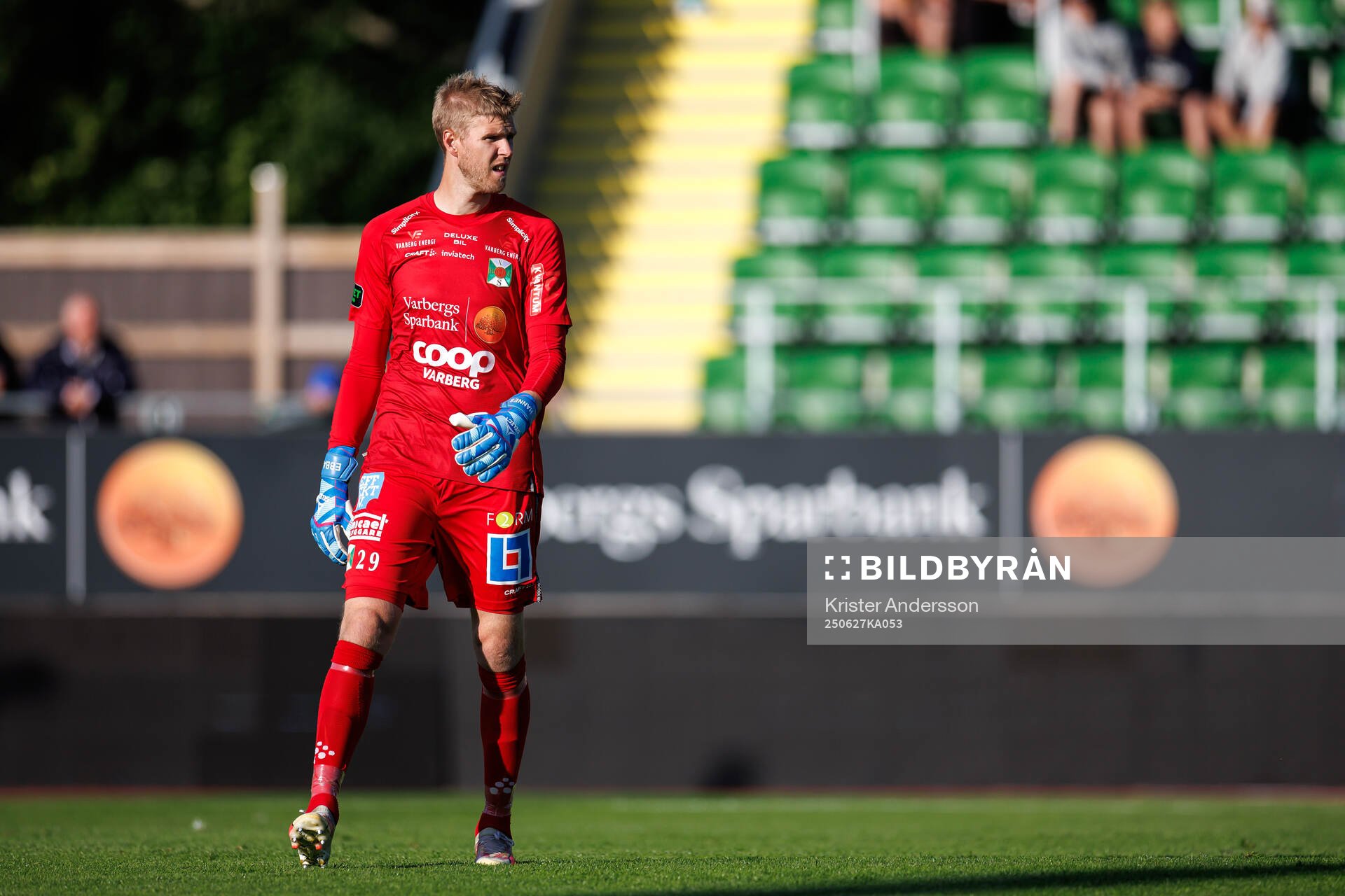 Varbergs målvakt Fredrik Andersson