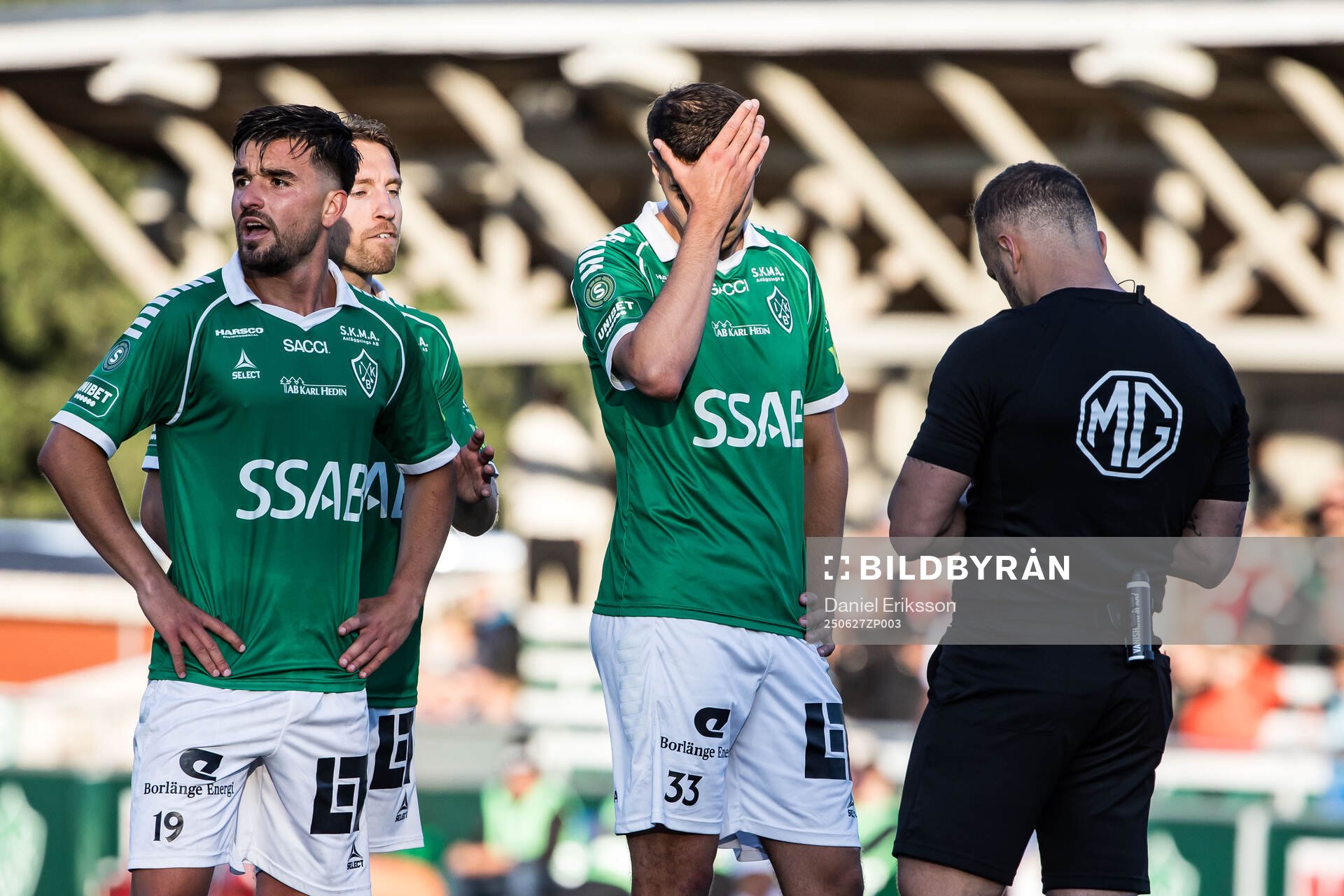 Brages Haris Brkic och Amar Muhsin deppar