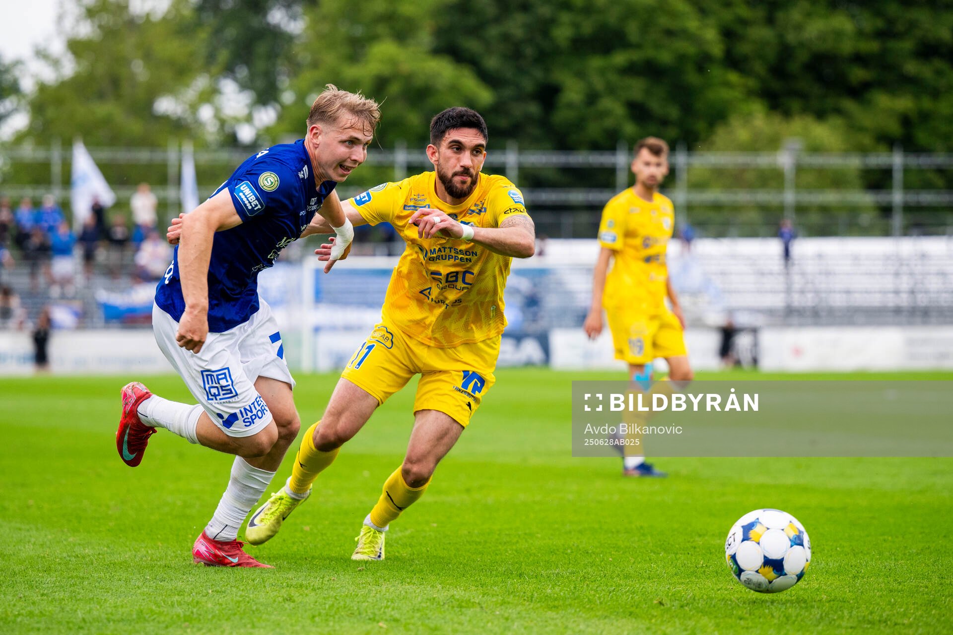 Trelleborgs Axel Vidjeskog och Oddevolds Daniel Krezic