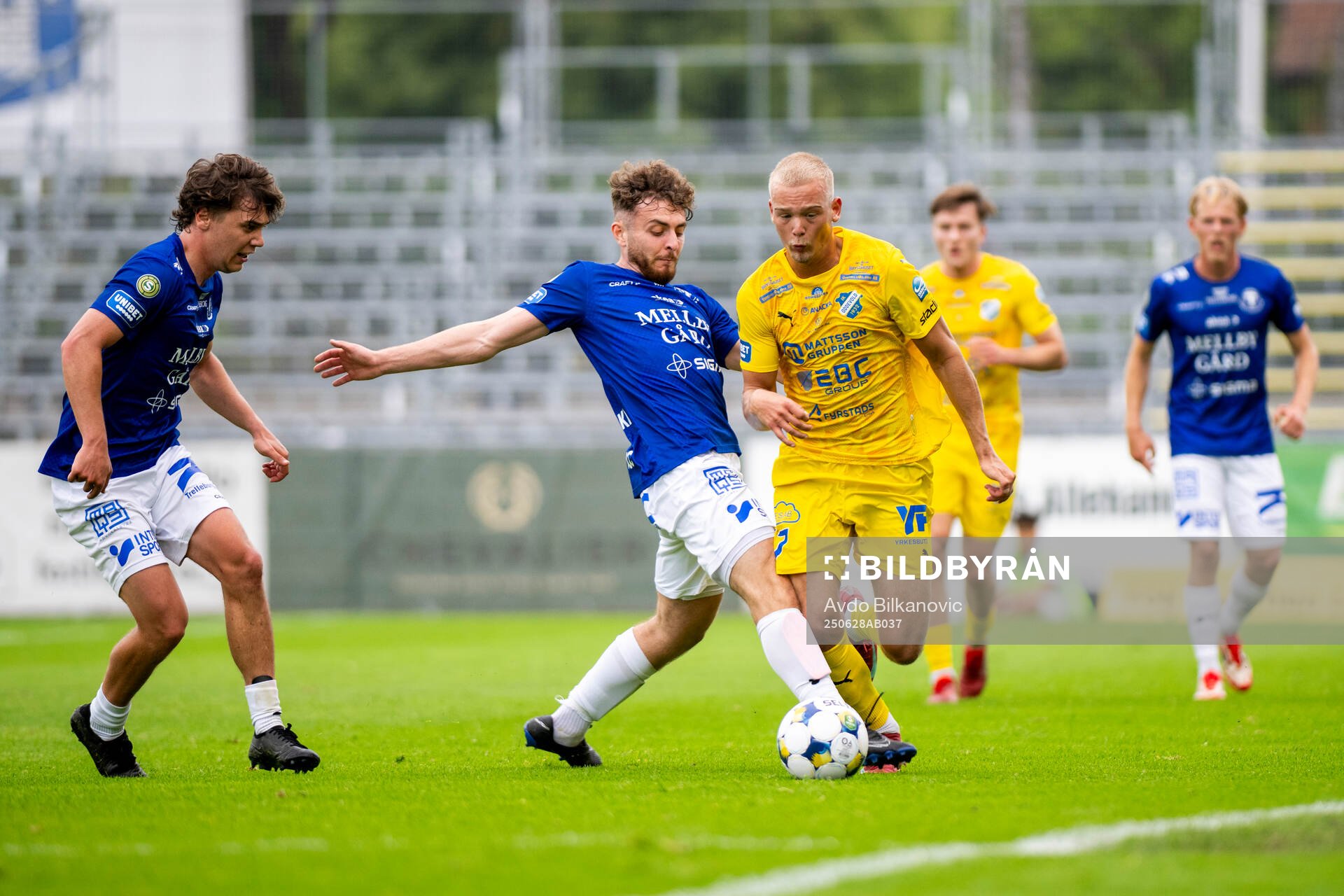 Trelleborgs Alexander Baraslievski och Oddevolds Olle