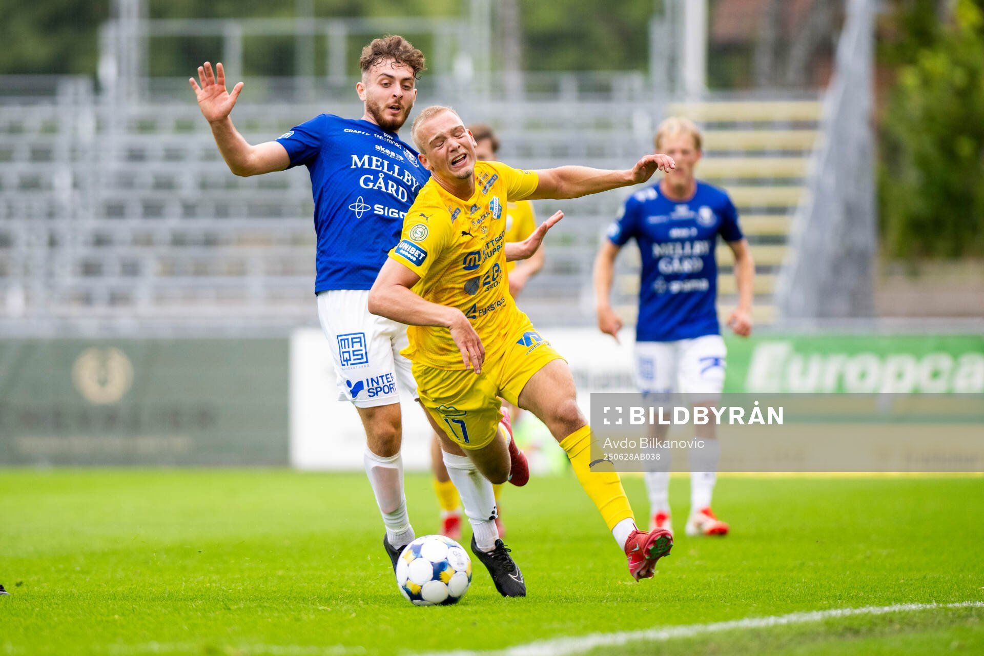 Trelleborgs Alexander Baraslievski och Oddevolds Olle