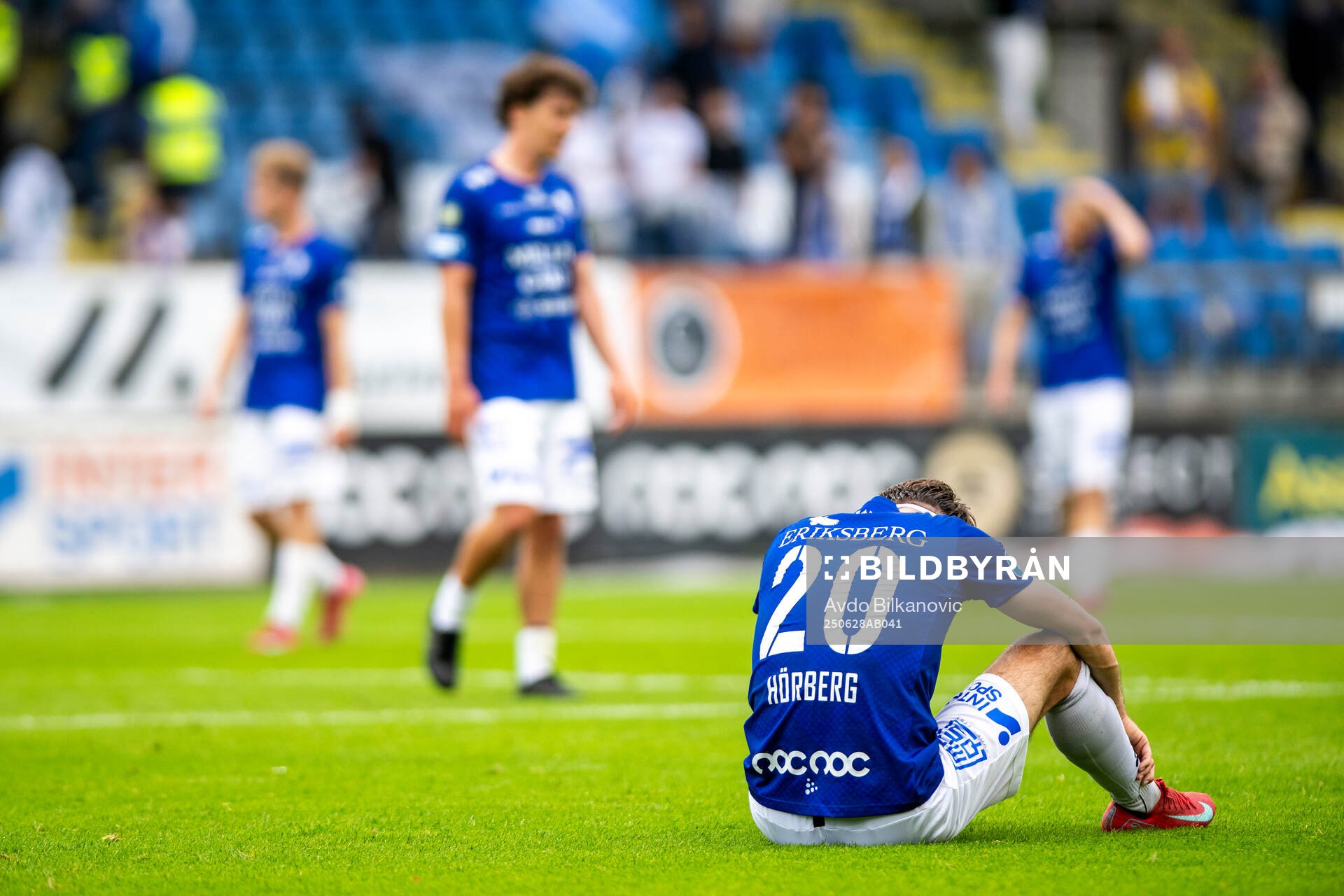 Trelleborgs Felix Hörberg deppar