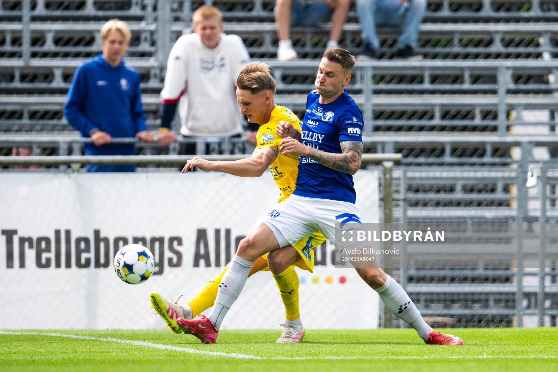 Trelleborgs Filip Bohman mot Oddevolds Alexander Almqvist