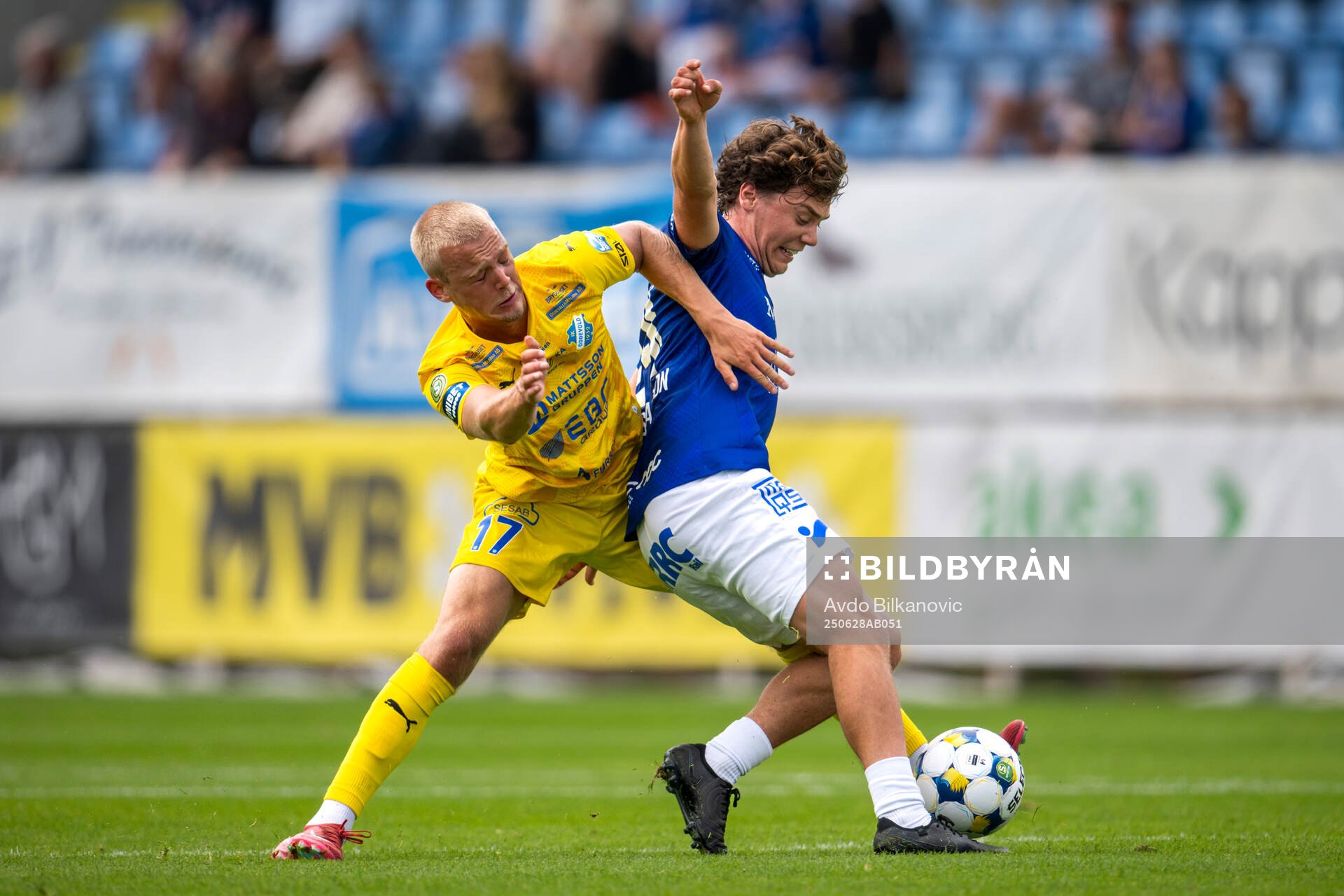 Trelleborgs Viktor Christiansson och Oddevolds Olle