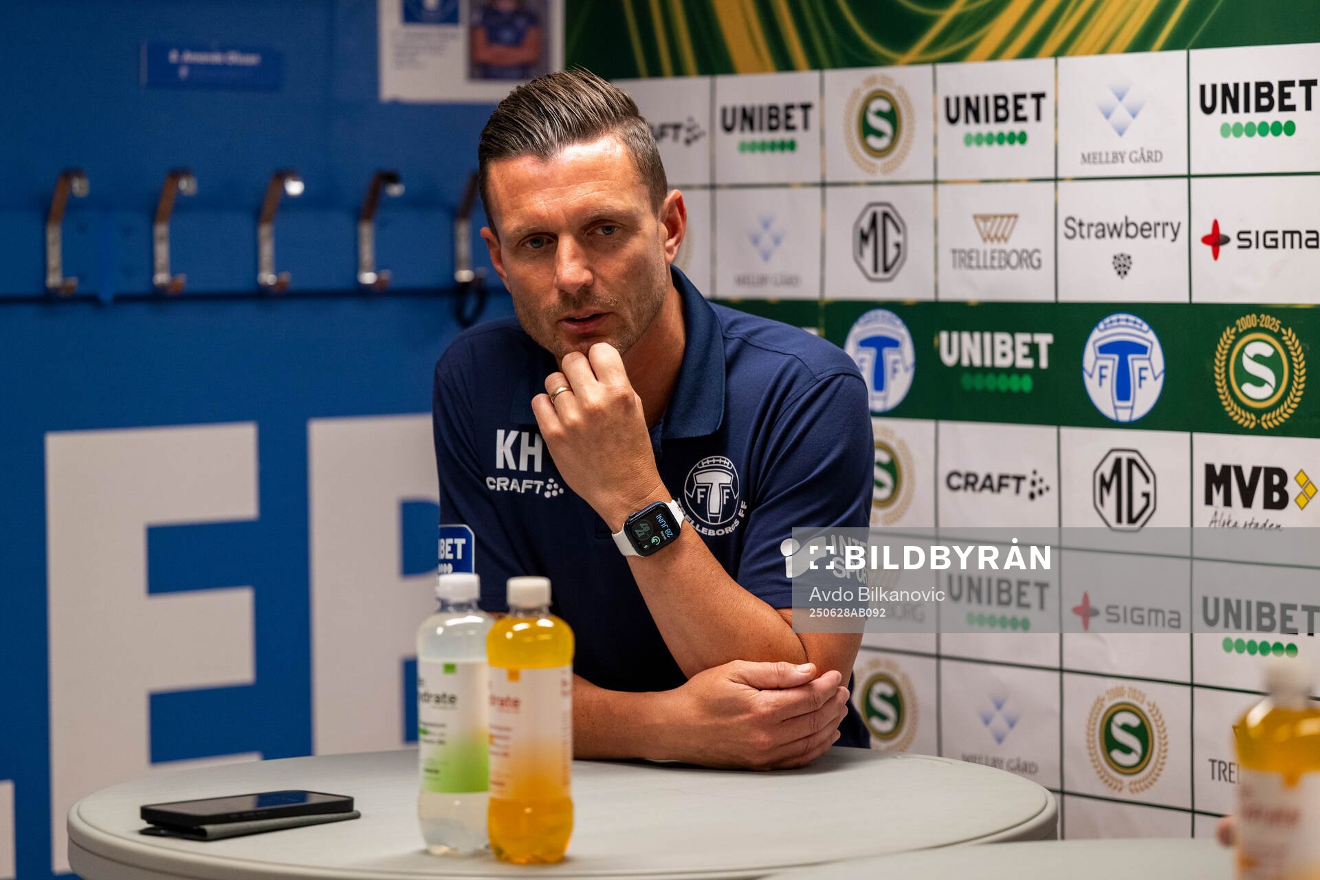 Trelleborgs tränare Kristian Haynes