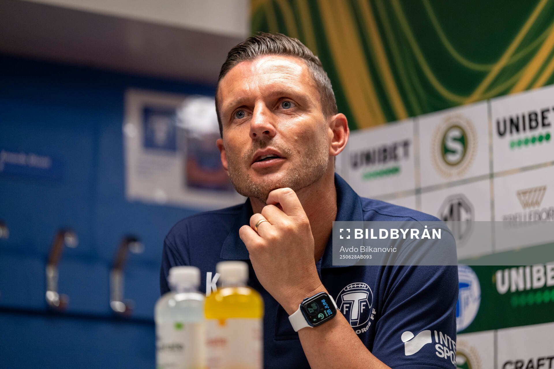 Trelleborgs tränare Kristian Haynes