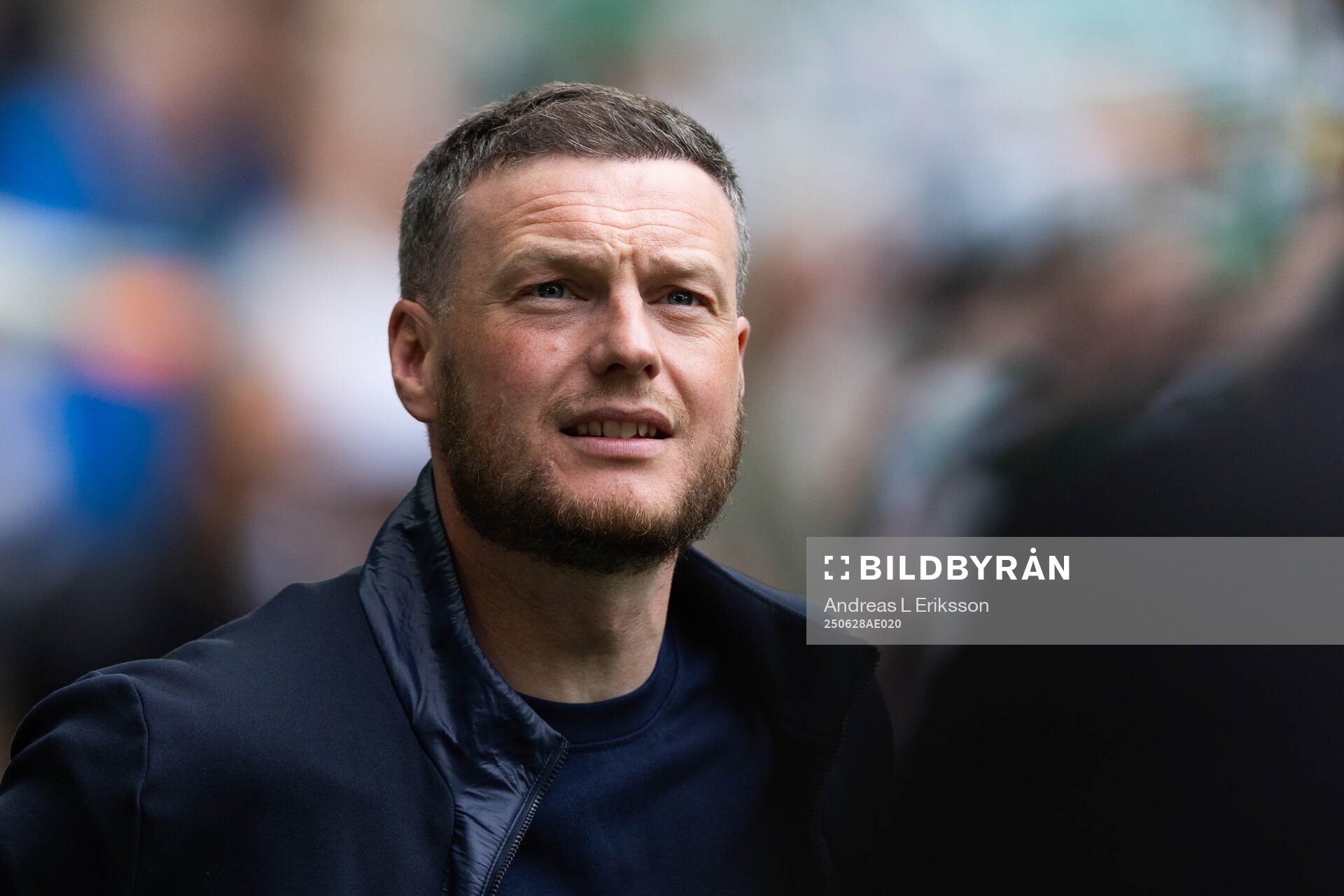 under fotbollsmatchen i Allsvenskan mellan Hammarby och
