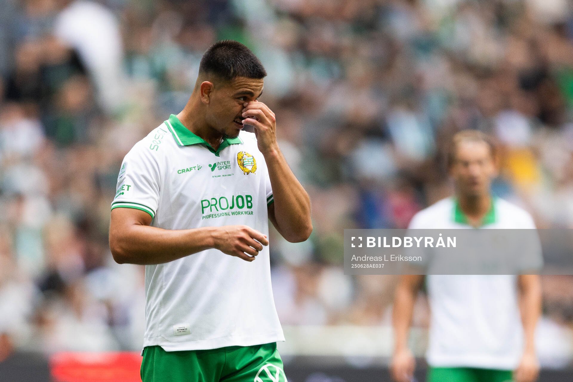 Hammarbys Jusef Erabi deppar