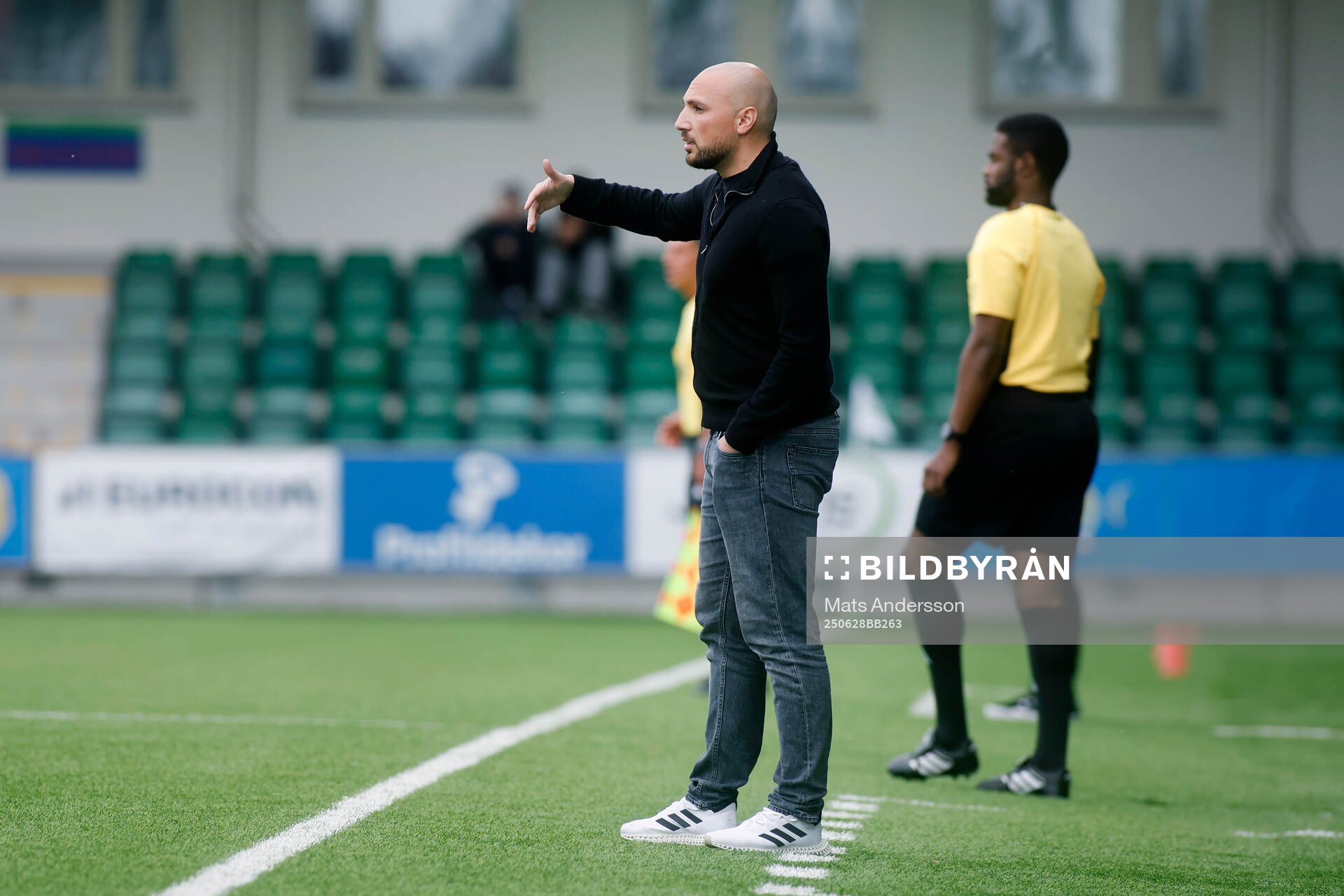 Östersunds tränare Kiarash Livani