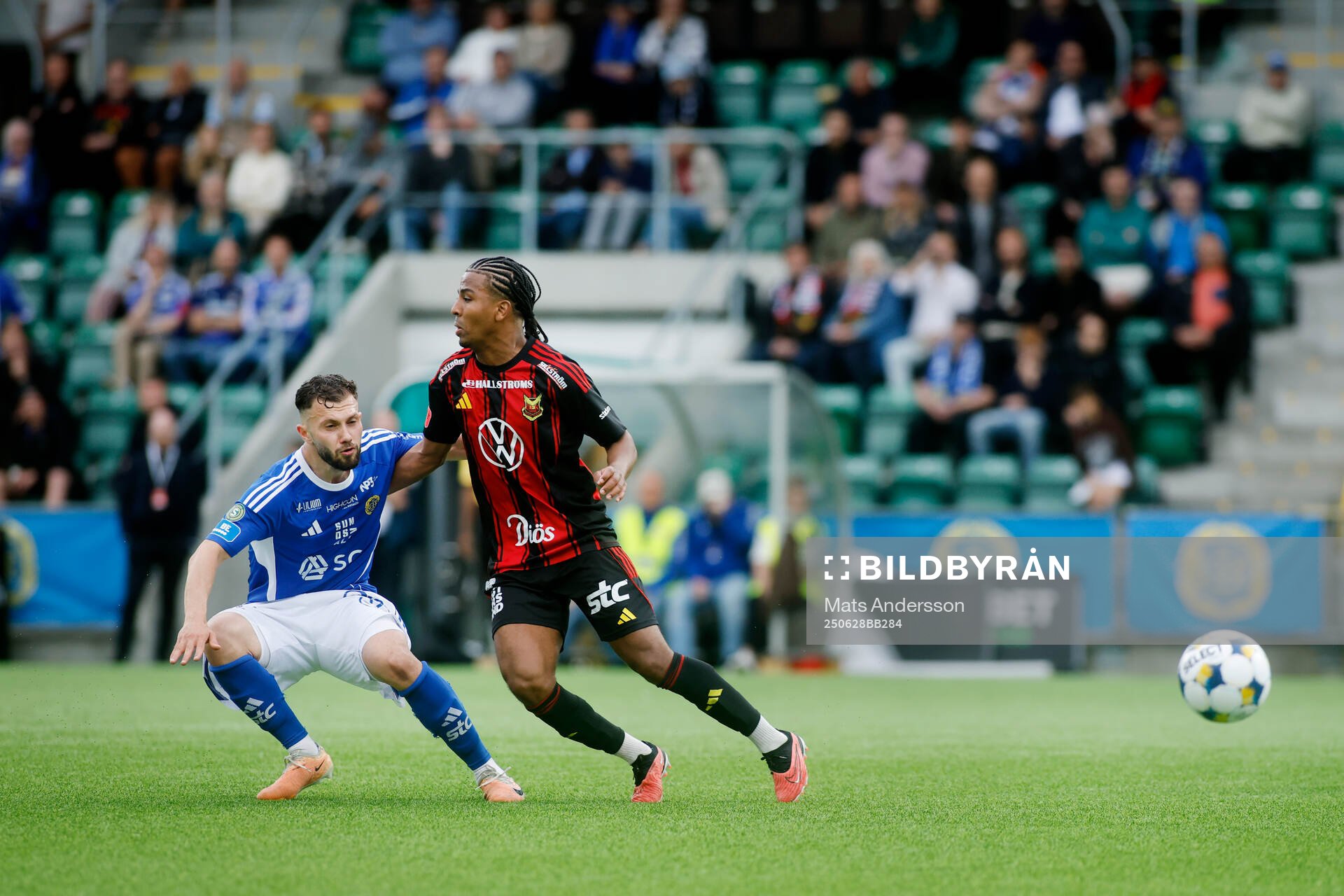 GIF Sundsvalls Amaro Bahtijar och Östersunds Nebiyou Perry