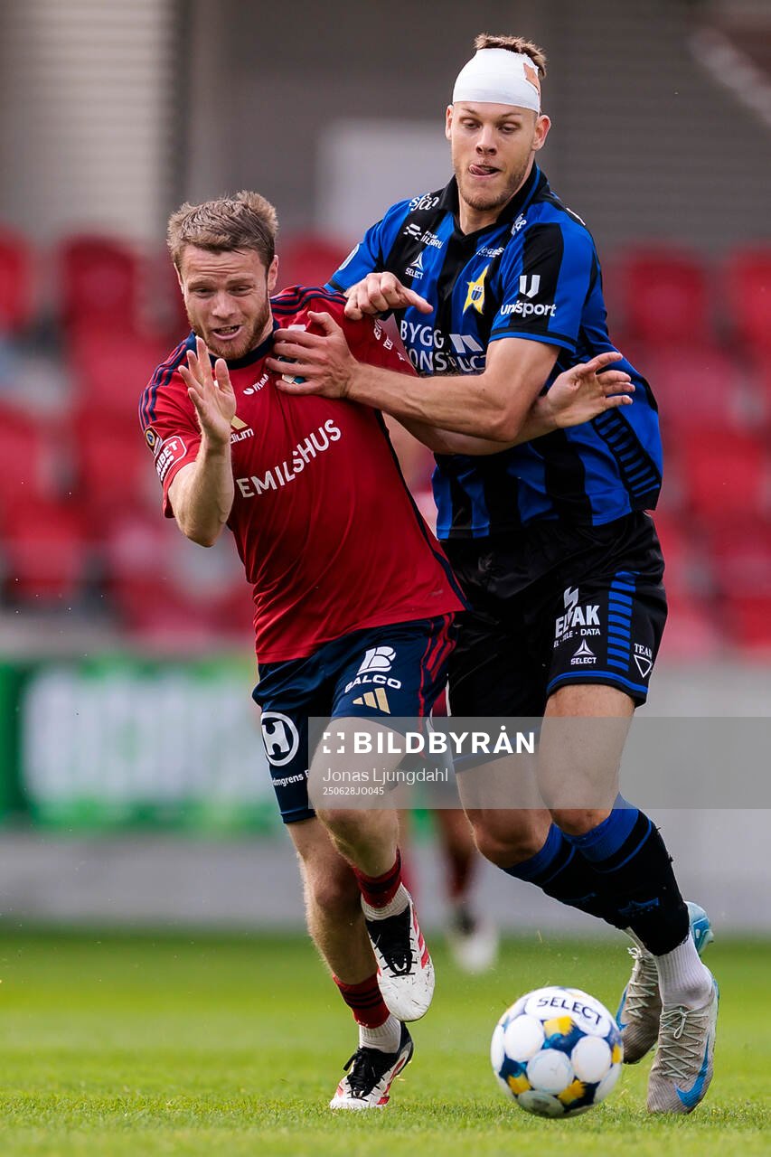 Östers Daniel Ljung och Sirius Tobias Anker